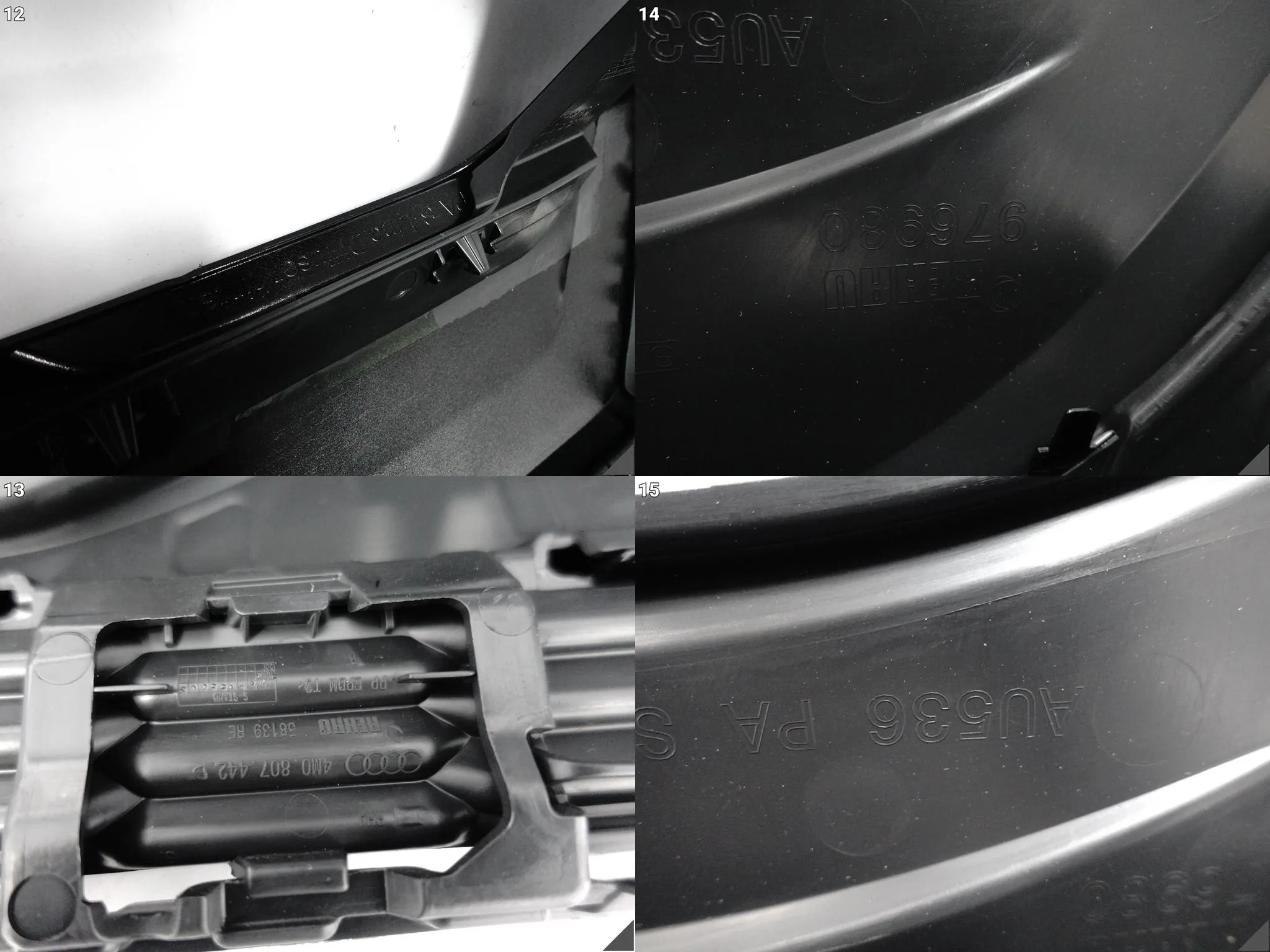 AUDI Q7 II 2 4M0 S-LINE LIFT 19- DYFUZOR SPOILER DOKŁADKA W ZDERZAK TYŁ AUDI Q7 II 2 4M0 S-LINE LIFT 19- DYFUZOR SPOILER DOKŁADKA W ZDERZAK TYŁ - obrazek 13