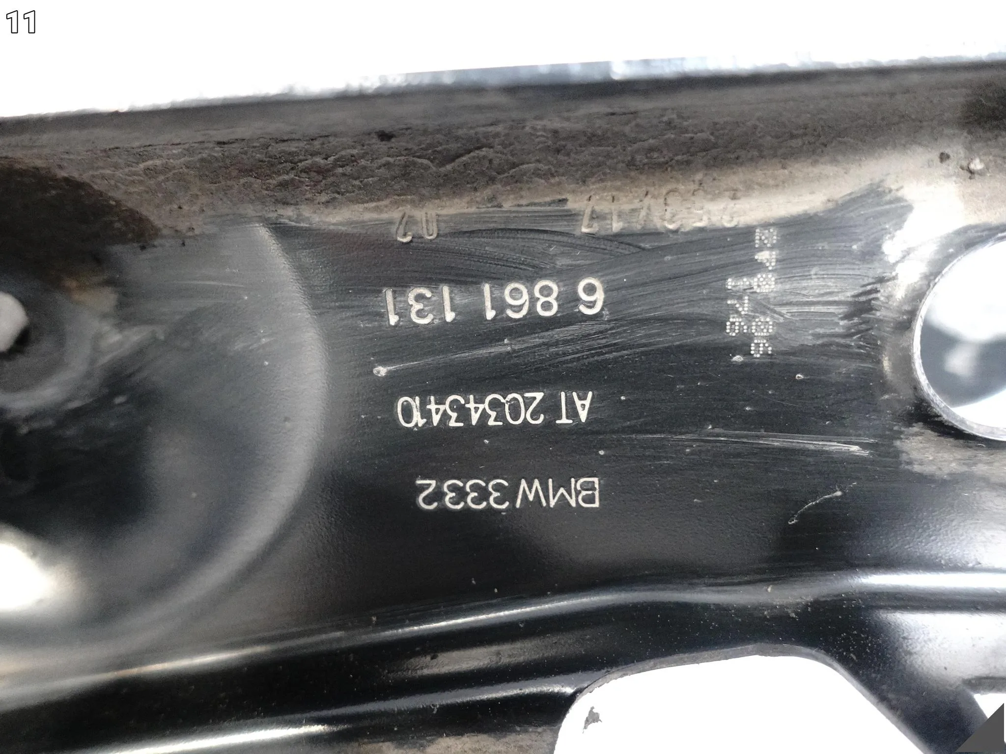 BMW 5 G31 TOURING KOMBI 17-20 ZWROTNICA WAHACZE PÓŁOŚ TARCZA ZACISK TYŁ R BMW 5 G31 TOURING KOMBI 17-20 ZWROTNICA WAHACZE PÓŁOŚ TARCZA ZACISK TYŁ R - obrazek 12