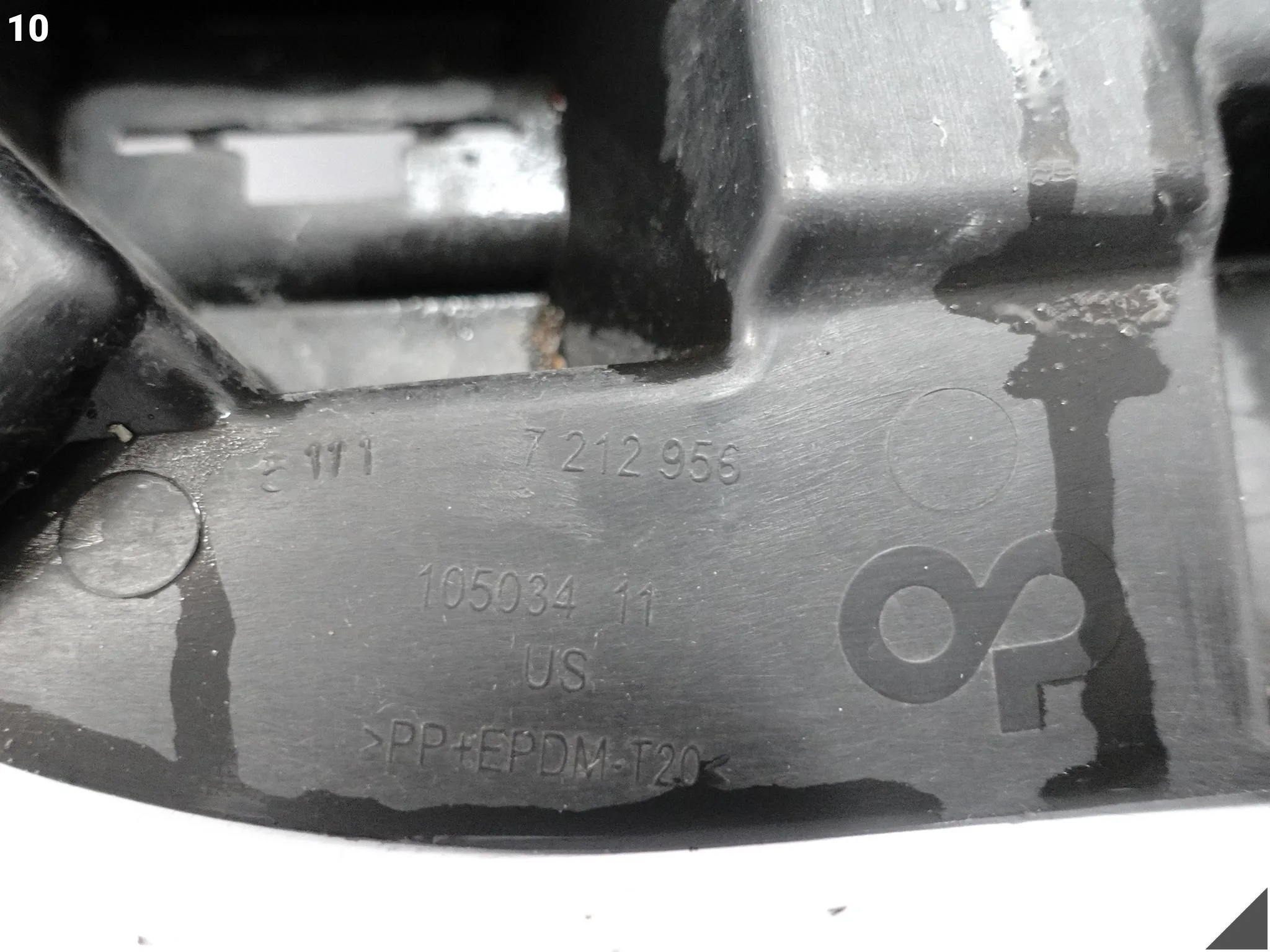 BMW X3 F25 10-14 ZWYKŁY MOCOWANIE ŚLIZG W ZDERZAK PRZÓD PRAWY 7212956 BMW X3 F25 10-14 ZWYKŁY MOCOWANIE ŚLIZG W ZDERZAK PRZÓD PRAWY 7212956 - obrazek 11