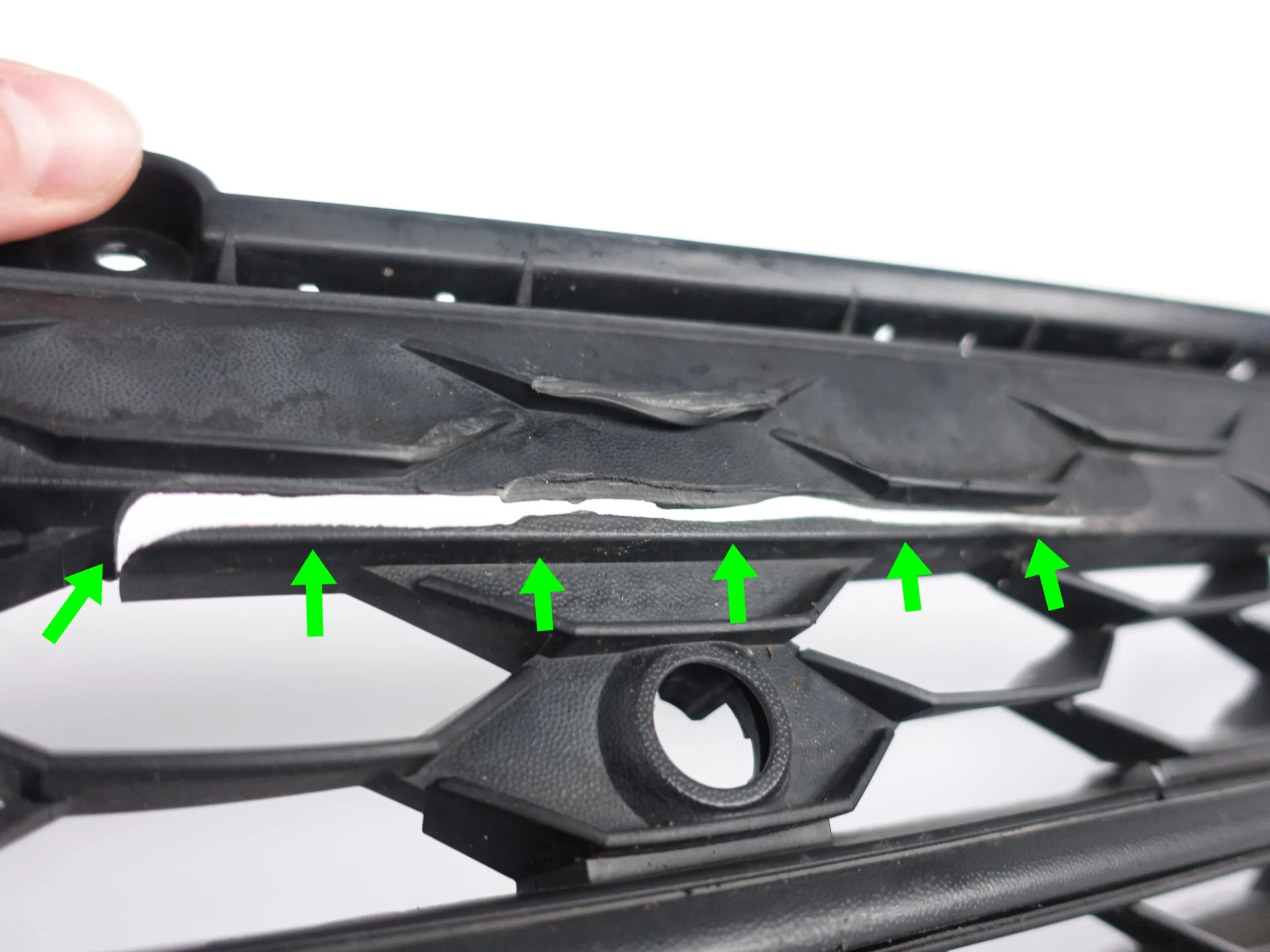 VW TIGUAN II 2 5NA 15-20 ZDERZAK KRATKA ATRAPA SPOILER DOKŁADKA PRZÓD VW TIGUAN II 2 5NA 15-20 ZDERZAK KRATKA ATRAPA SPOILER DOKŁADKA PRZÓD - obrazek 4