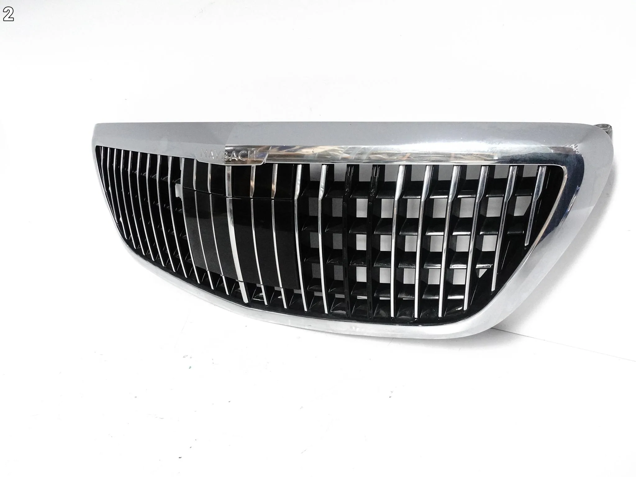 MERCEDES S-KLASA MAYBACH W222 X222 LIFT MOPF 17-20 GRILL ATRAPA POD RADAR MERCEDES S-KLASA MAYBACH W222 X222 LIFT MOPF 17-20 GRILL ATRAPA POD RADAR - obrazek 3