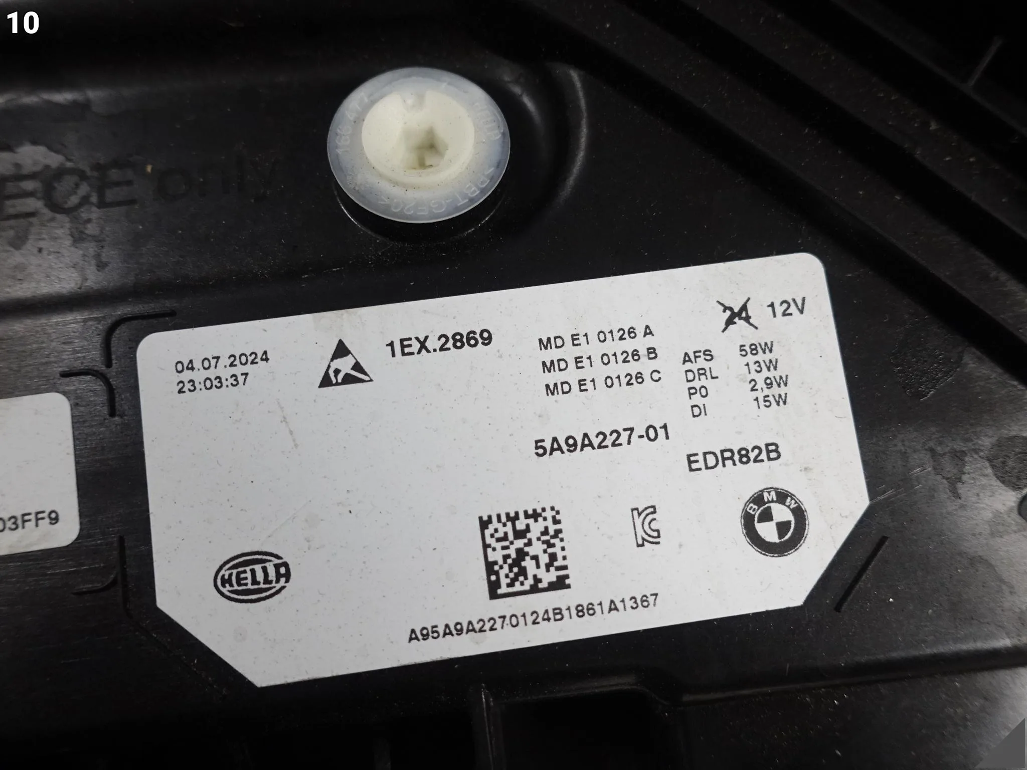 BMW X1 U11 22- LAMPA HEADLIGHT FULL LED LEWA PRZÓD EUROPA 5A9A227 BMW X1 U11 22- LAMPA HEADLIGHT FULL LED LEWA PRZÓD EUROPA 5A9A227 - obrazek 11