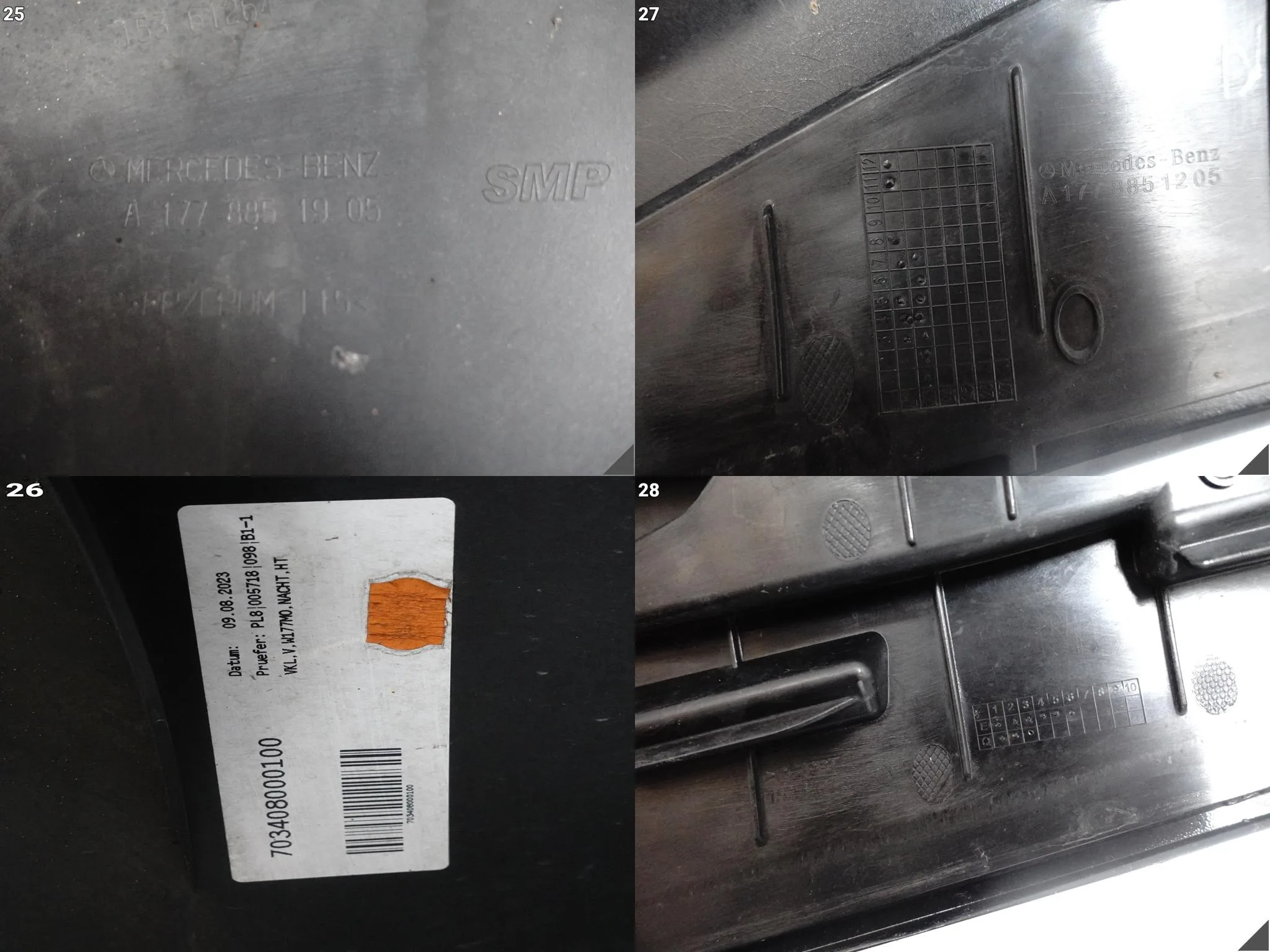 MERCEDES A-KLASA W177 LIFT MOPF 22- ZDERZAK BUMPER + ZAŚLEPKA PRZÓD (6xPDC) MERCEDES A-KLASA W177 LIFT MOPF 22- ZDERZAK BUMPER + ZAŚLEPKA PRZÓD (6xPDC) - obrazek 14