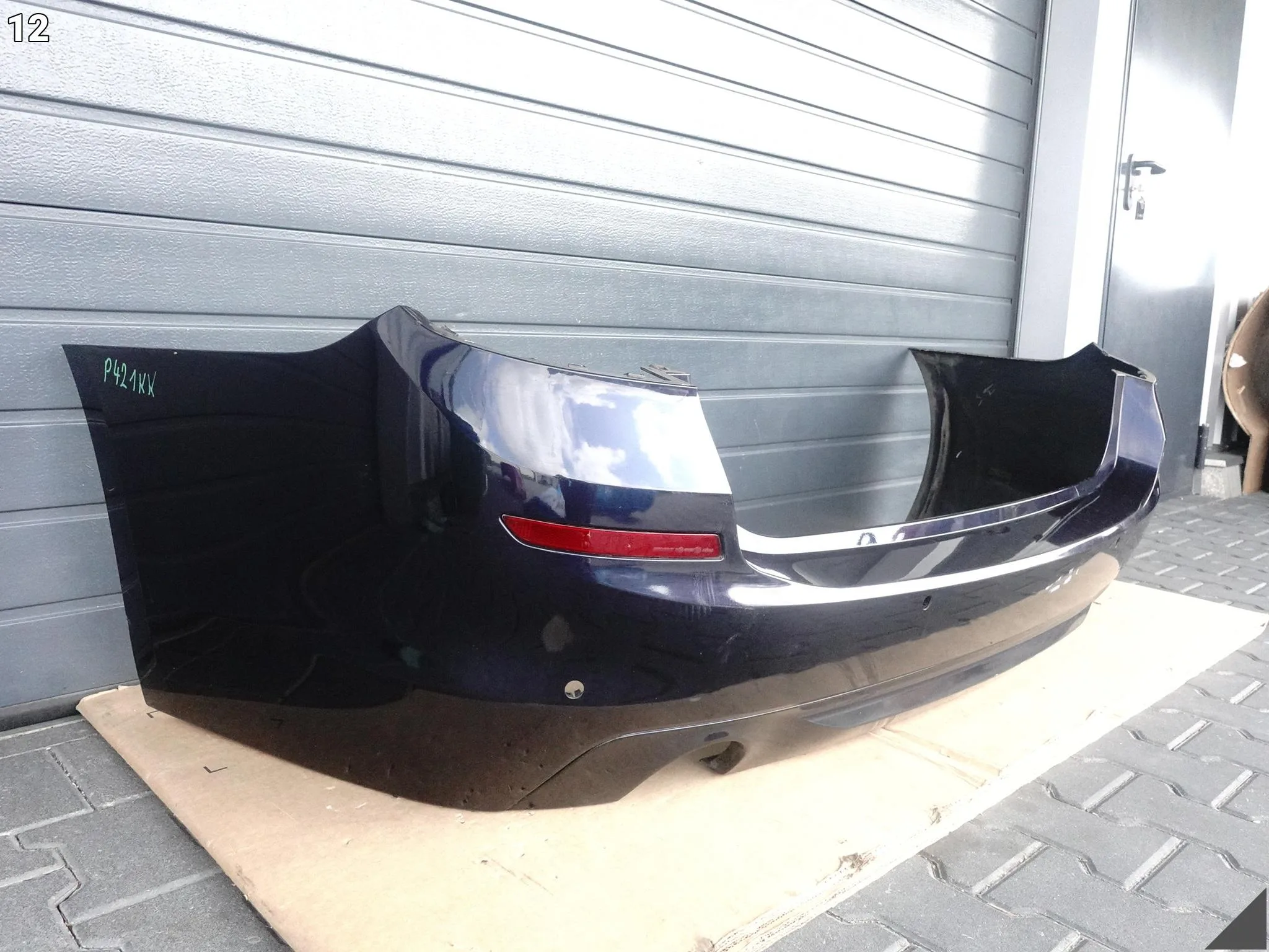 BMW 5 G31 TOURING KOMBI 17-20 ZDERZAK BUMPER TYŁ A89 IMPERIALBLAU 4xPDC BMW 5 G31 TOURING KOMBI 17-20 ZDERZAK BUMPER TYŁ A89 IMPERIALBLAU 4xPDC - obrazek 13