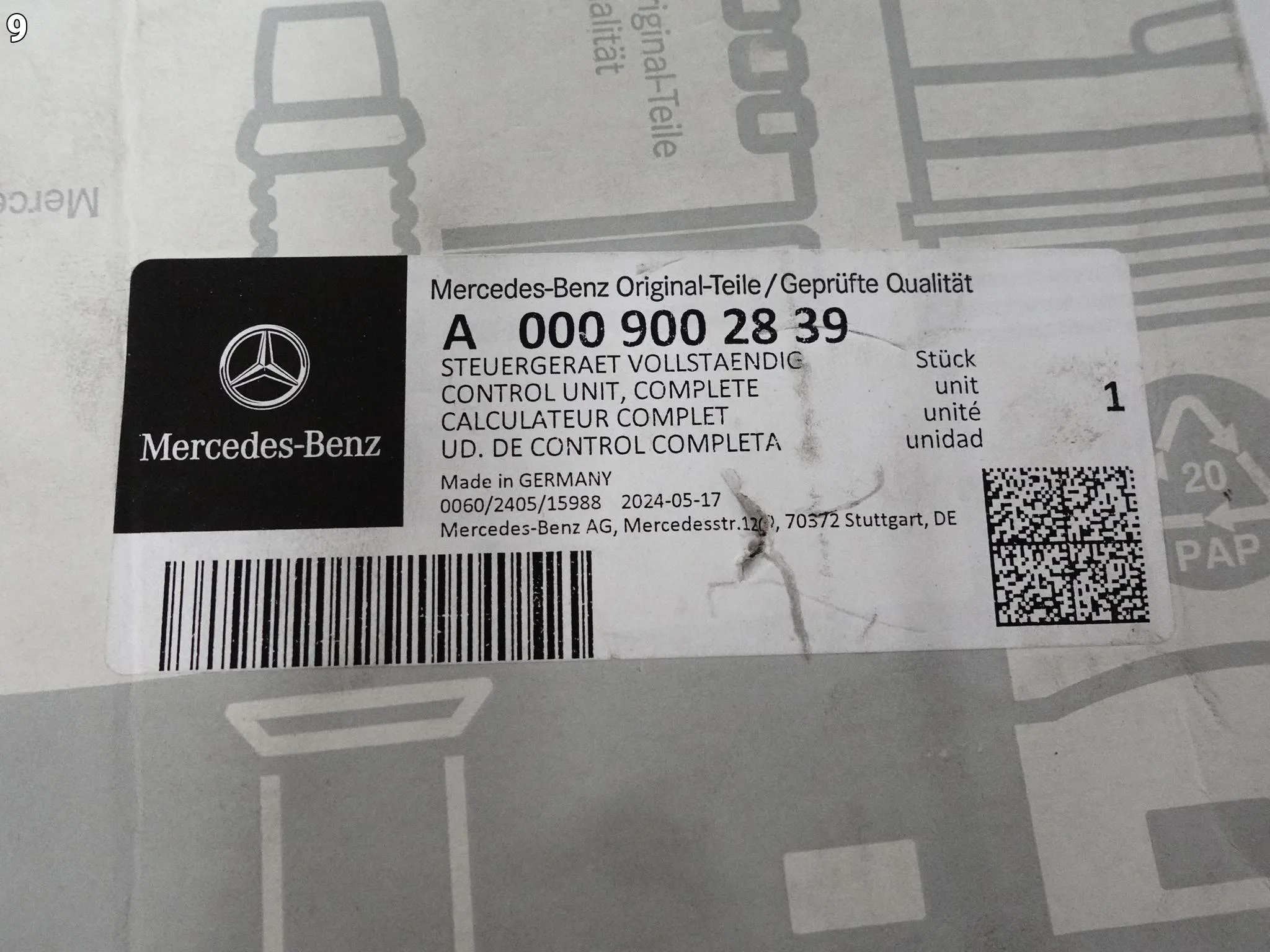 MERCEDES AMG GT X290 CLA C118 S-KLASA C217 A217 EQC RADAR DISTRONIC SENSOR MERCEDES AMG GT X290 CLA C118 S-KLASA C217 A217 EQC RADAR DISTRONIC SENSOR - obrazek 10