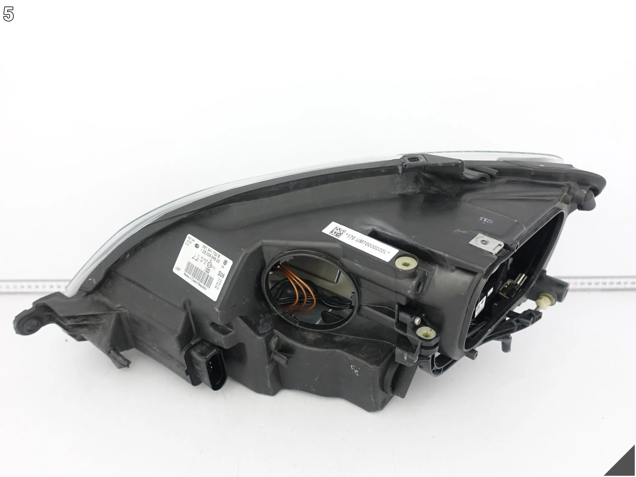 VW GOLF + PLUS VI 6 5M0 LIFT 09-14 LAMPA XENON SKRĘTNY PRAWA PRZÓD EUROPA VW GOLF + PLUS VI 6 5M0 LIFT 09-14 LAMPA XENON SKRĘTNY PRAWA PRZÓD EUROPA - obrazek 6