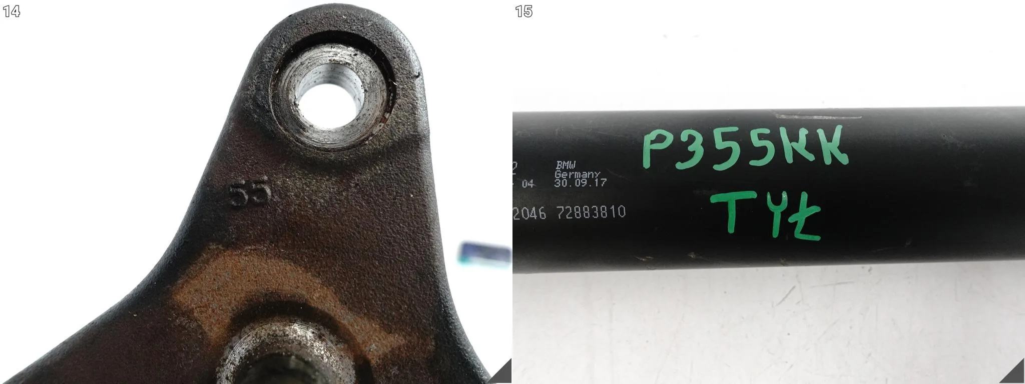 BMW 5 G30 G31 17-20 WAŁ NAPĘDOWY MANUALNA SKRZYNIA BIEGÓW TYŁ 8685910 BMW 5 G30 G31 17-20 WAŁ NAPĘDOWY MANUALNA SKRZYNIA BIEGÓW TYŁ 8685910 - obrazek 15