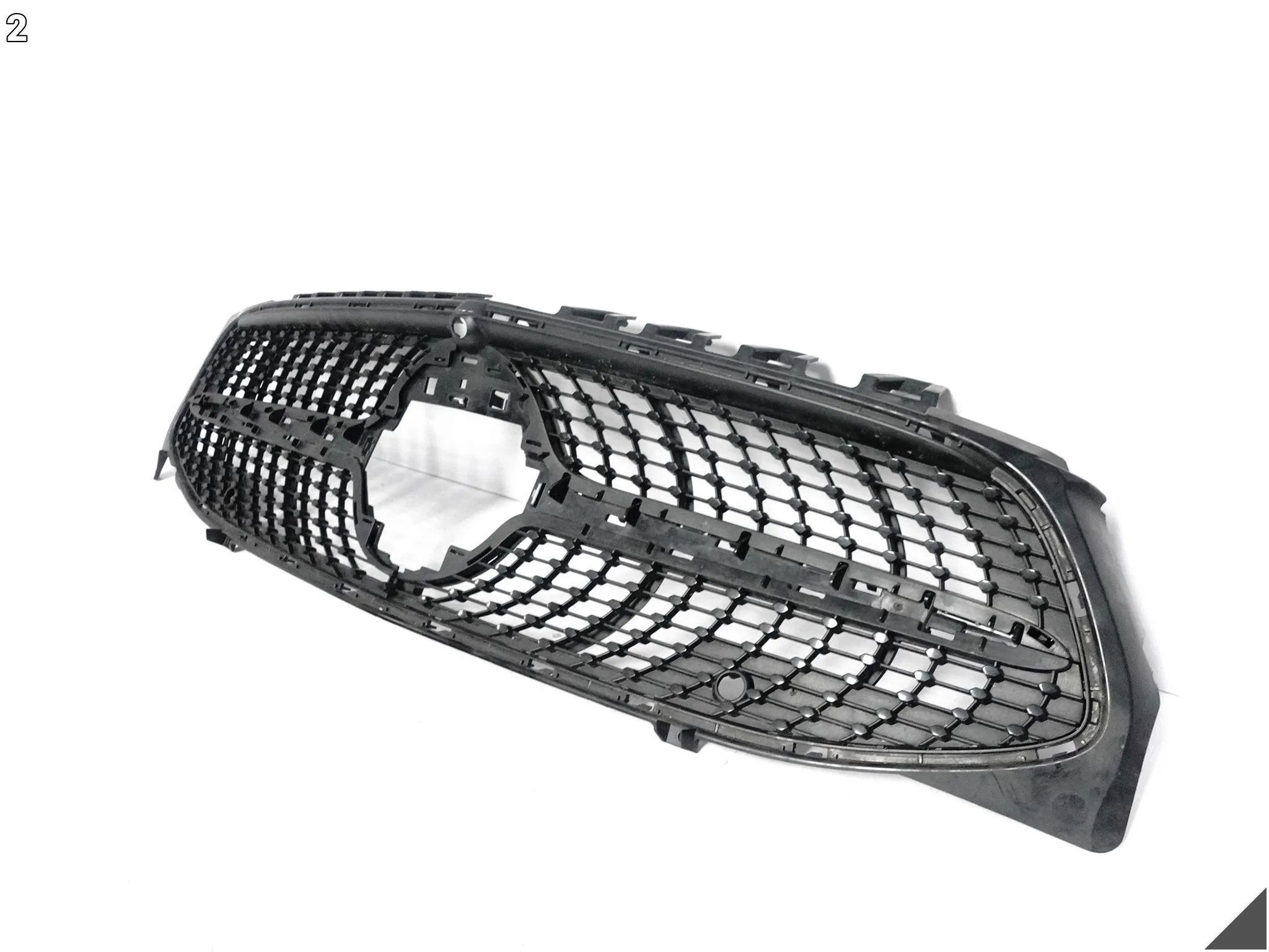 MERCEDES CLA C118 II 2 X118 AMG 19-22 DIAMOND ZDERZAK GRILL ATRAPA PRZÓD MERCEDES CLA C118 II 2 X118 AMG 19-22 DIAMOND ZDERZAK GRILL ATRAPA PRZÓD - obrazek 3