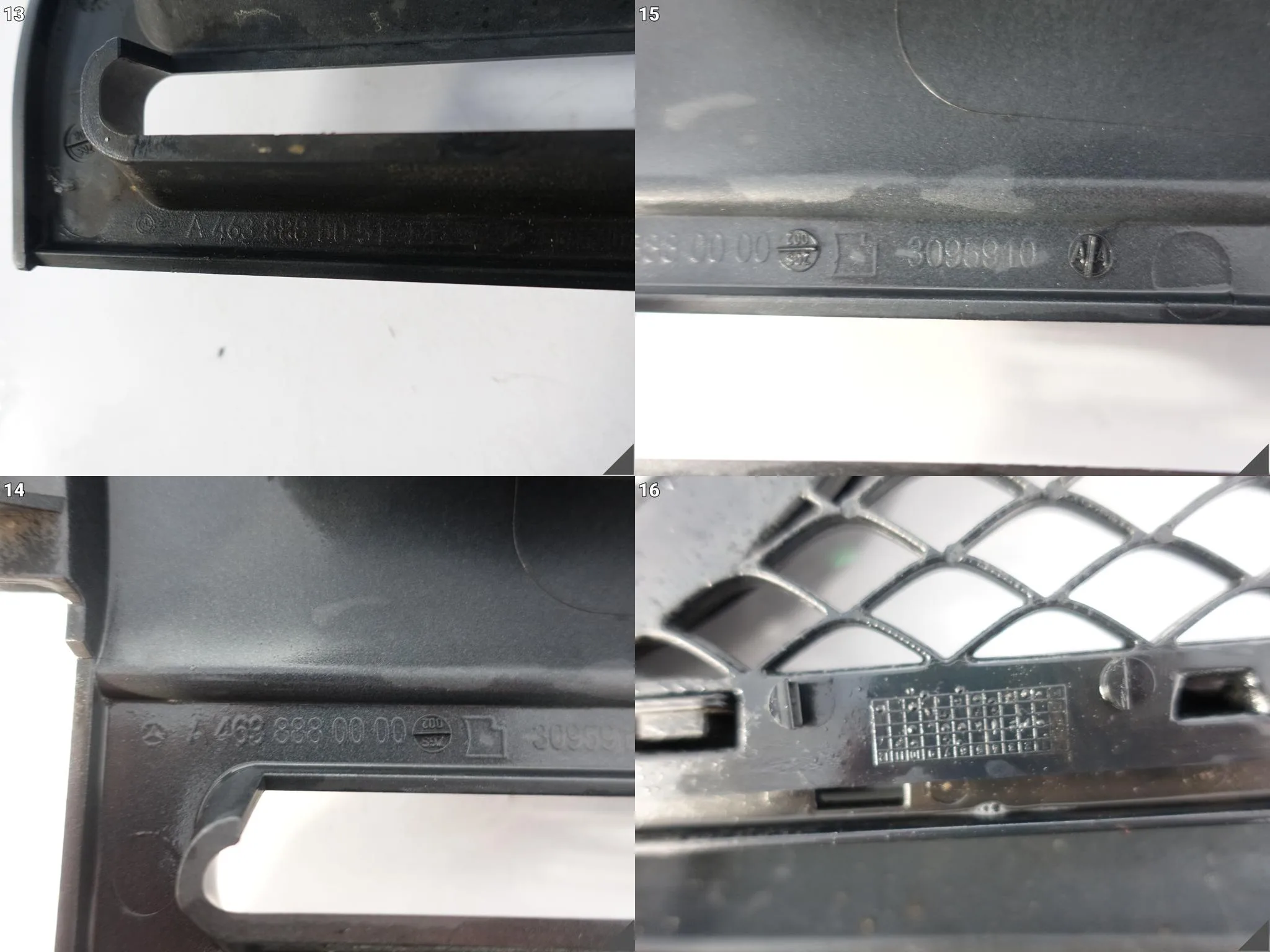 MERCEDES G-KLASA W463 G63 AMG LIFT MOPF 17-18 GRILL ATRAPA W ZDERZAK PRZÓD MERCEDES G-KLASA W463 G63 AMG LIFT MOPF 17-18 GRILL ATRAPA W ZDERZAK PRZÓD - obrazek 14