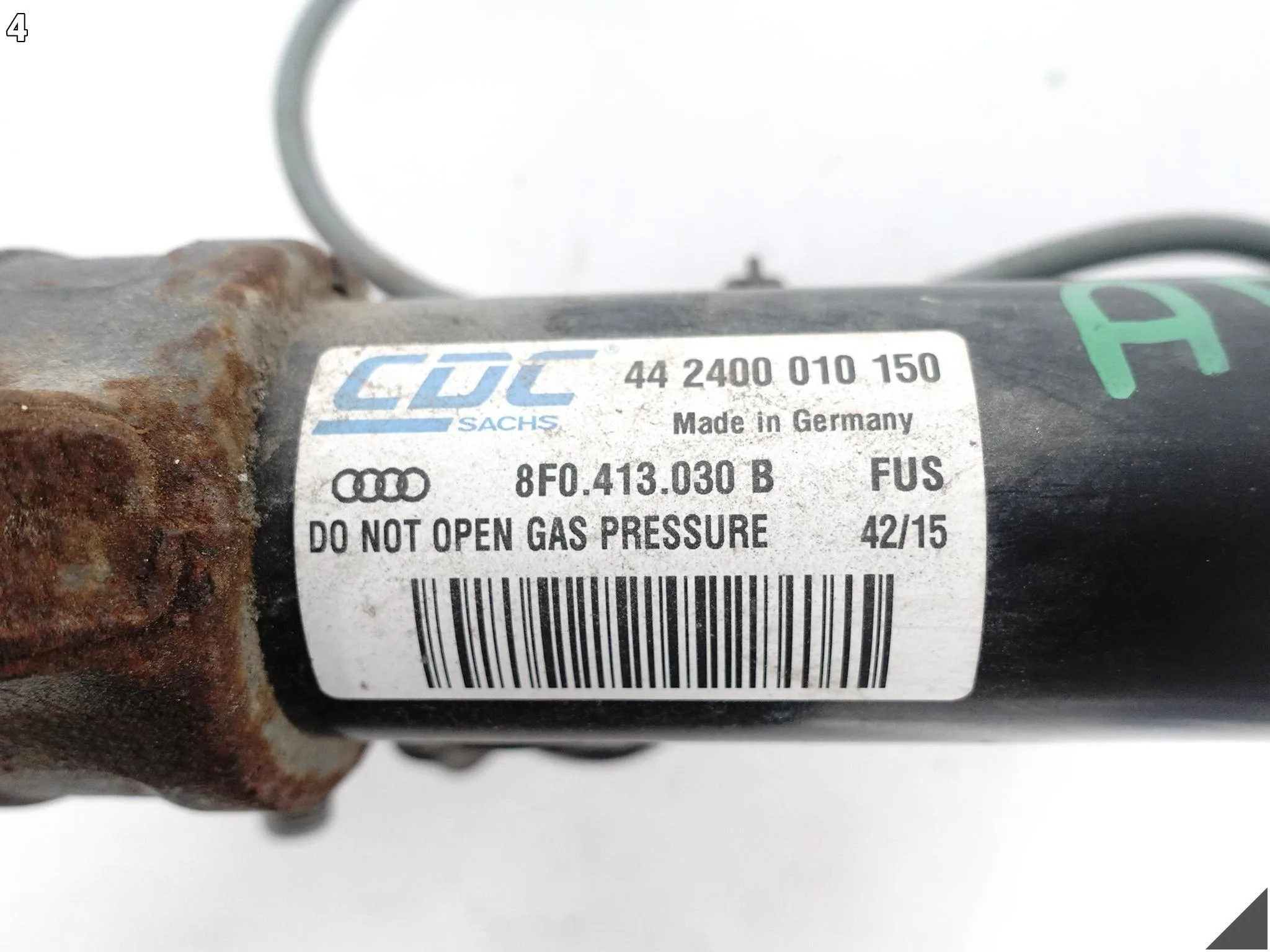 AUDI A5 S5 8T0 8F0 A4 S4 8K0 B8 07-16 AMORTYZATOR SPRĘŻYNA PRAWY PRZÓD 14KM AUDI A5 S5 8T0 8F0 A4 S4 8K0 B8 07-16 AMORTYZATOR SPRĘŻYNA PRAWY PRZÓD 14KM - obrazek 5