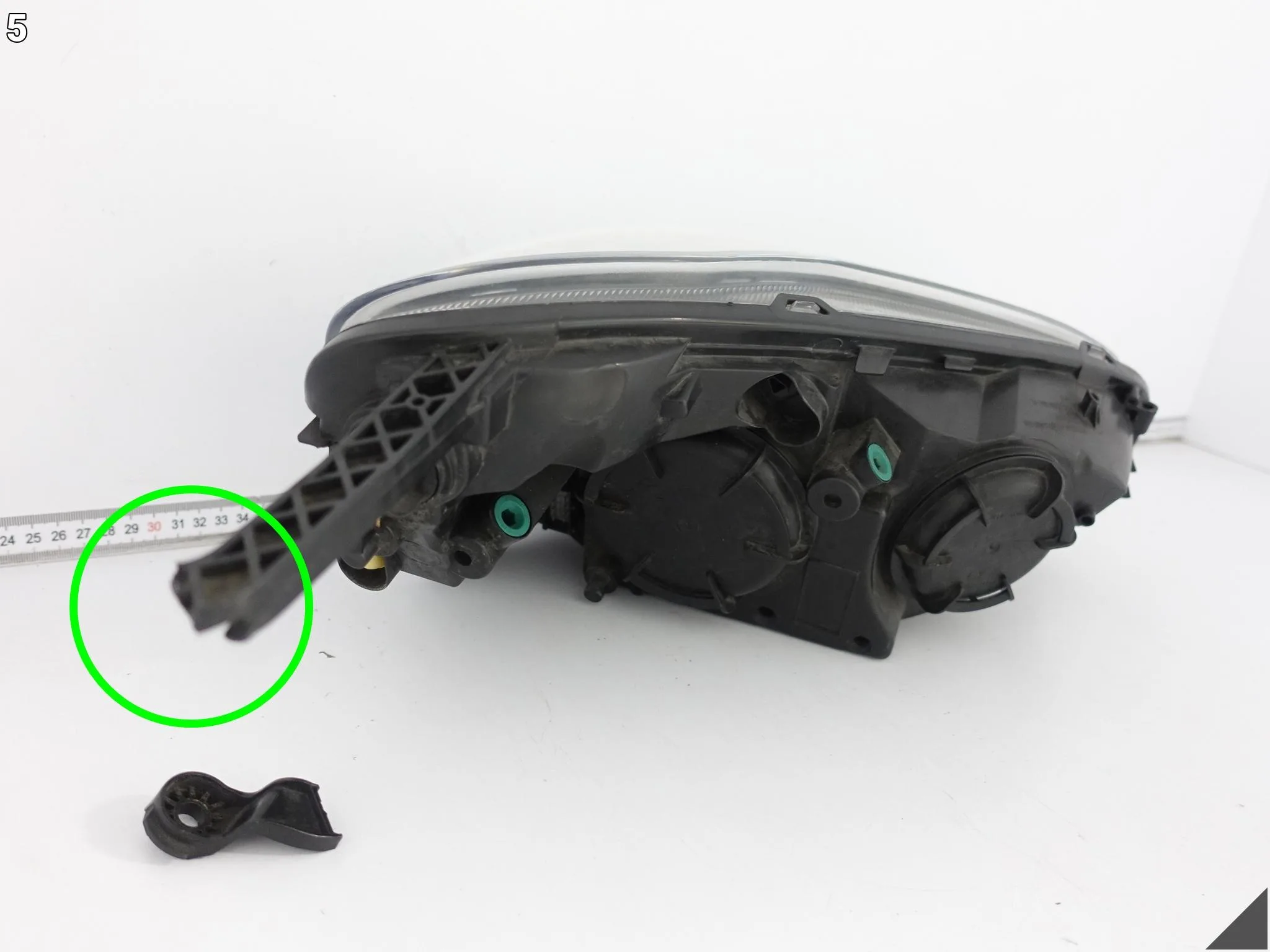 OPEL ADAM 12-19 LAMPA HEADLIGHT ZWYKŁA HALOGEN H1 + H7 LEWA PRZÓD EUROPA OPEL ADAM 12-19 LAMPA HEADLIGHT ZWYKŁA HALOGEN H1 + H7 LEWA PRZÓD EUROPA - obrazek 6