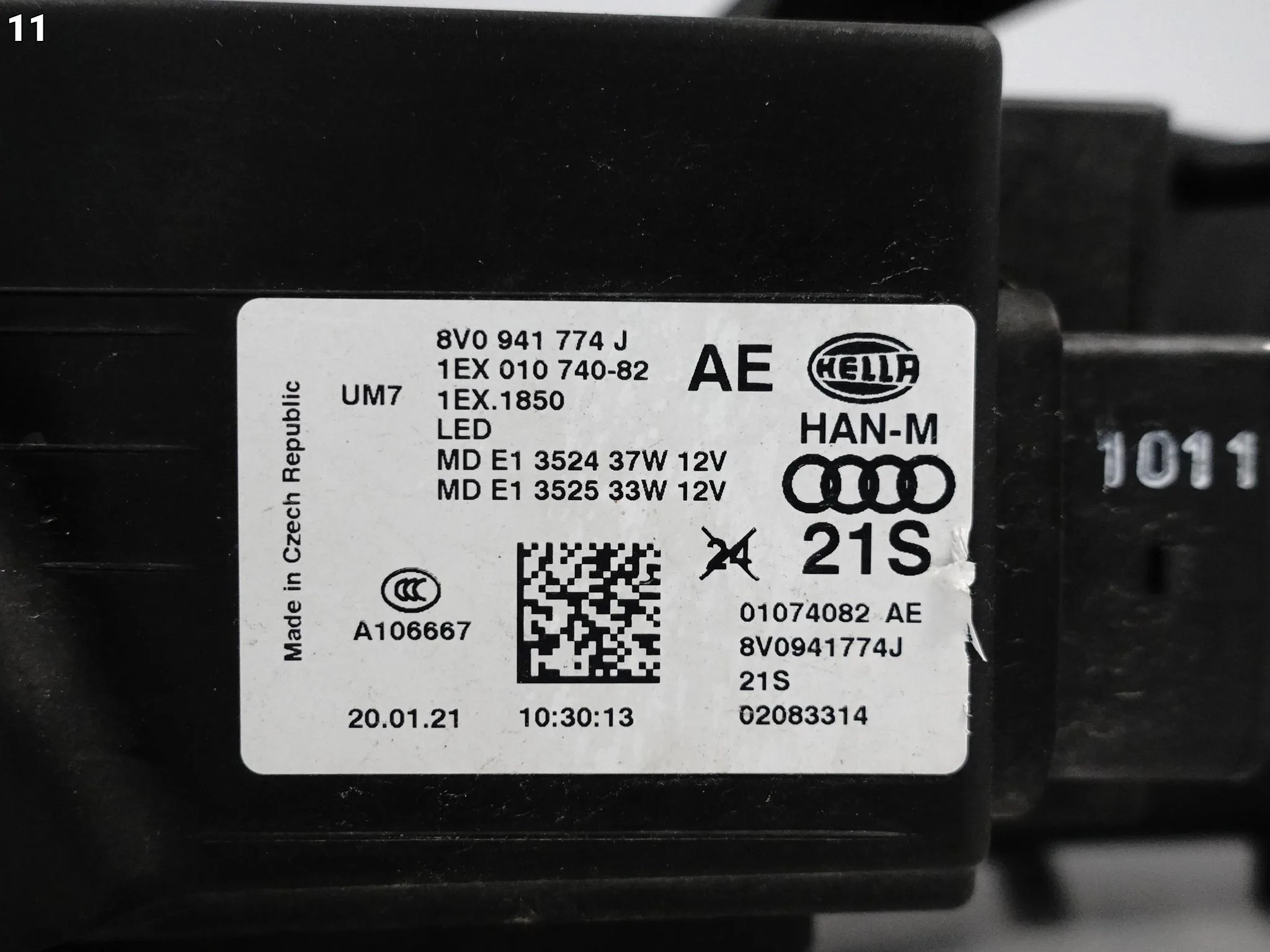 AUDI RS3 A3 S3 8V0 12-16 FULL LED LAMPA PRAWA PRZÓD EUROPA AUDI RS3 A3 S3 8V0 12-16 FULL LED LAMPA PRAWA PRZÓD EUROPA - obrazek 12
