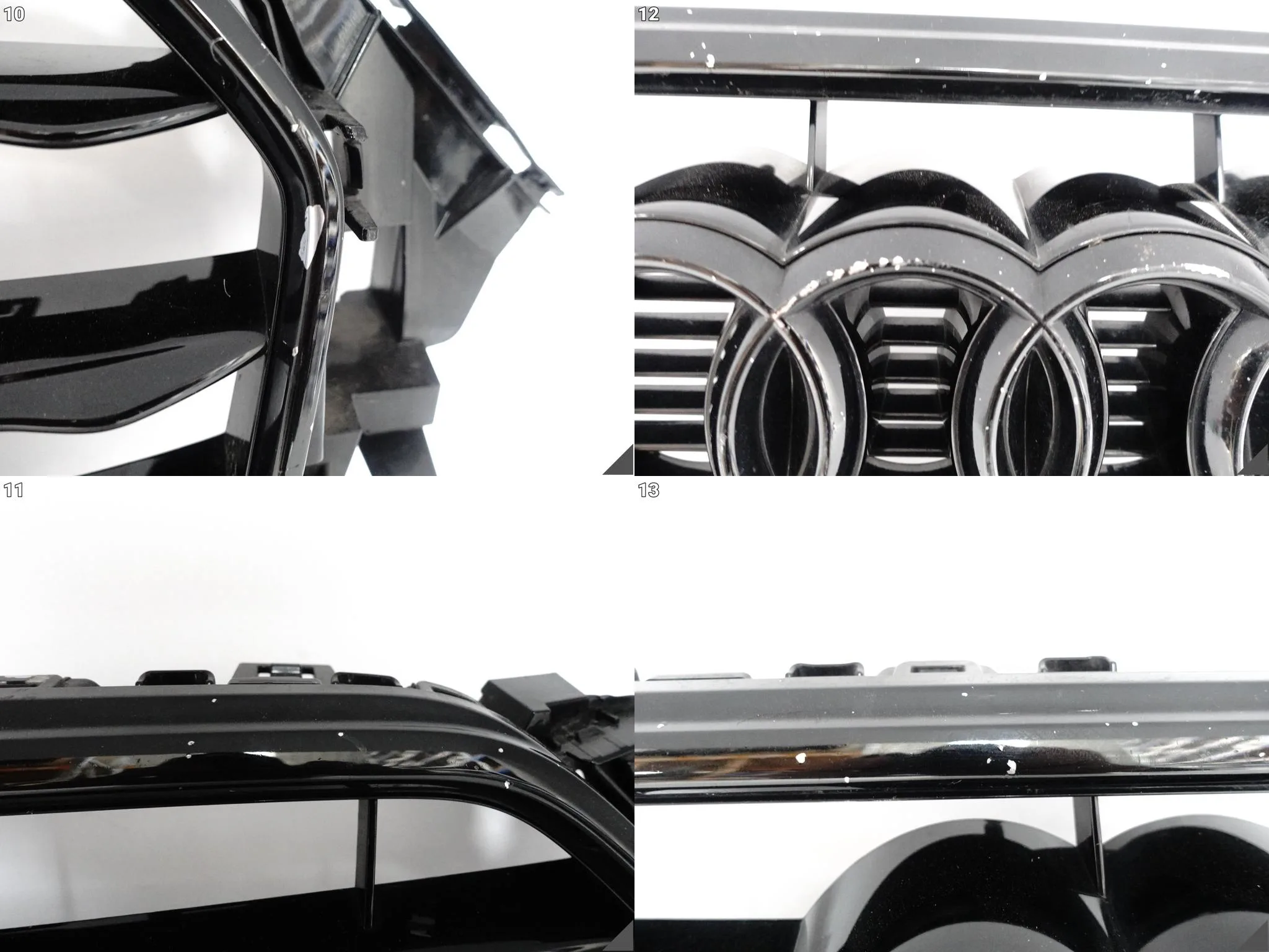 AUDI A4 S4 B8 LIFT S-LINE 12-16 ATRAPA GRILL W ZDERZAK PRZÓD (2xPDC) AUDI A4 S4 B8 LIFT S-LINE 12-16 ATRAPA GRILL W ZDERZAK PRZÓD (2xPDC) - obrazek 11