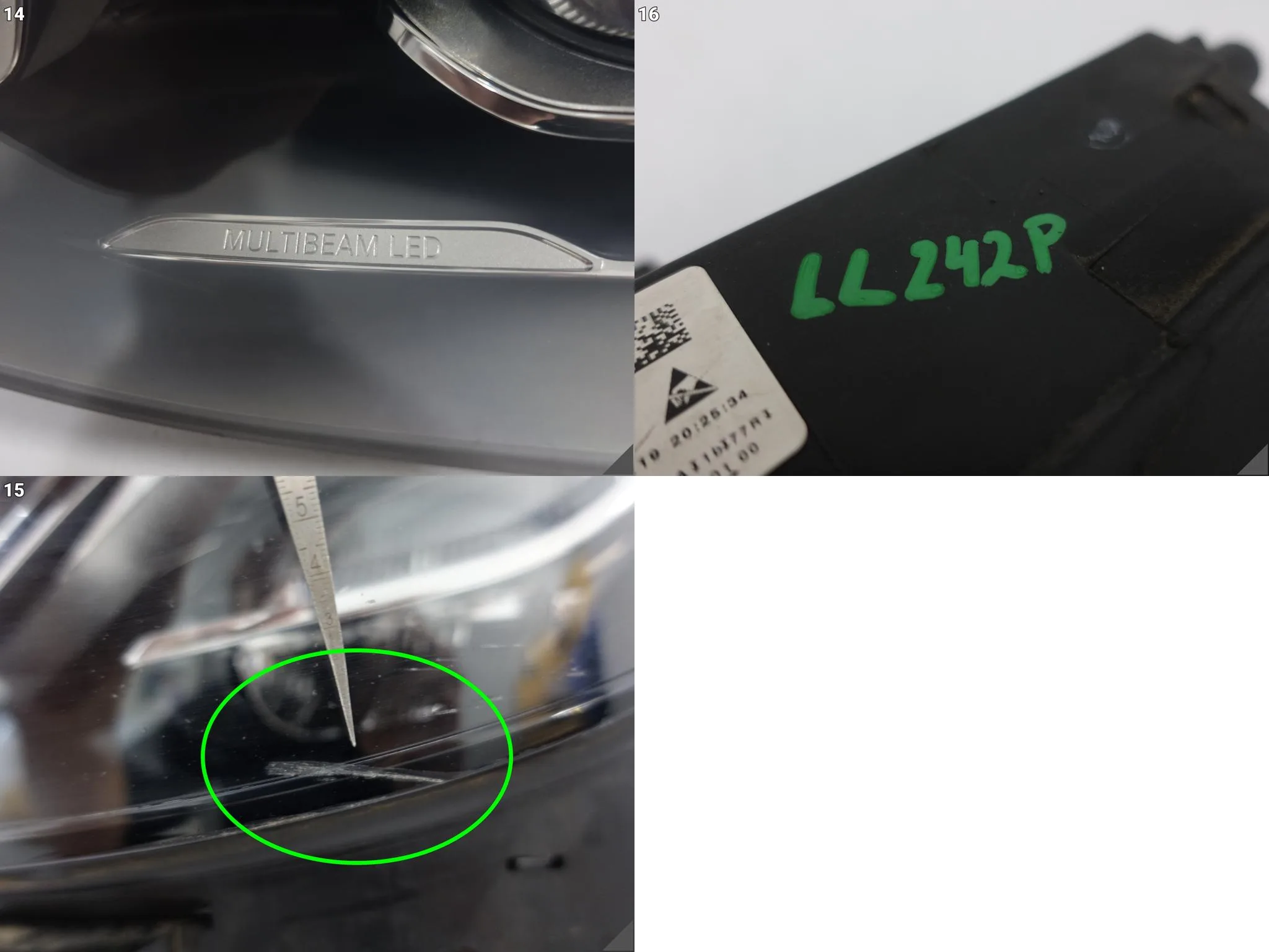 MERCEDES E-KLASA W213 S213 16-20 LAMPA FULL LED MULTIBEAM LEWA PRZÓD EU MERCEDES E-KLASA W213 S213 16-20 LAMPA FULL LED MULTIBEAM LEWA PRZÓD EU - obrazek 15