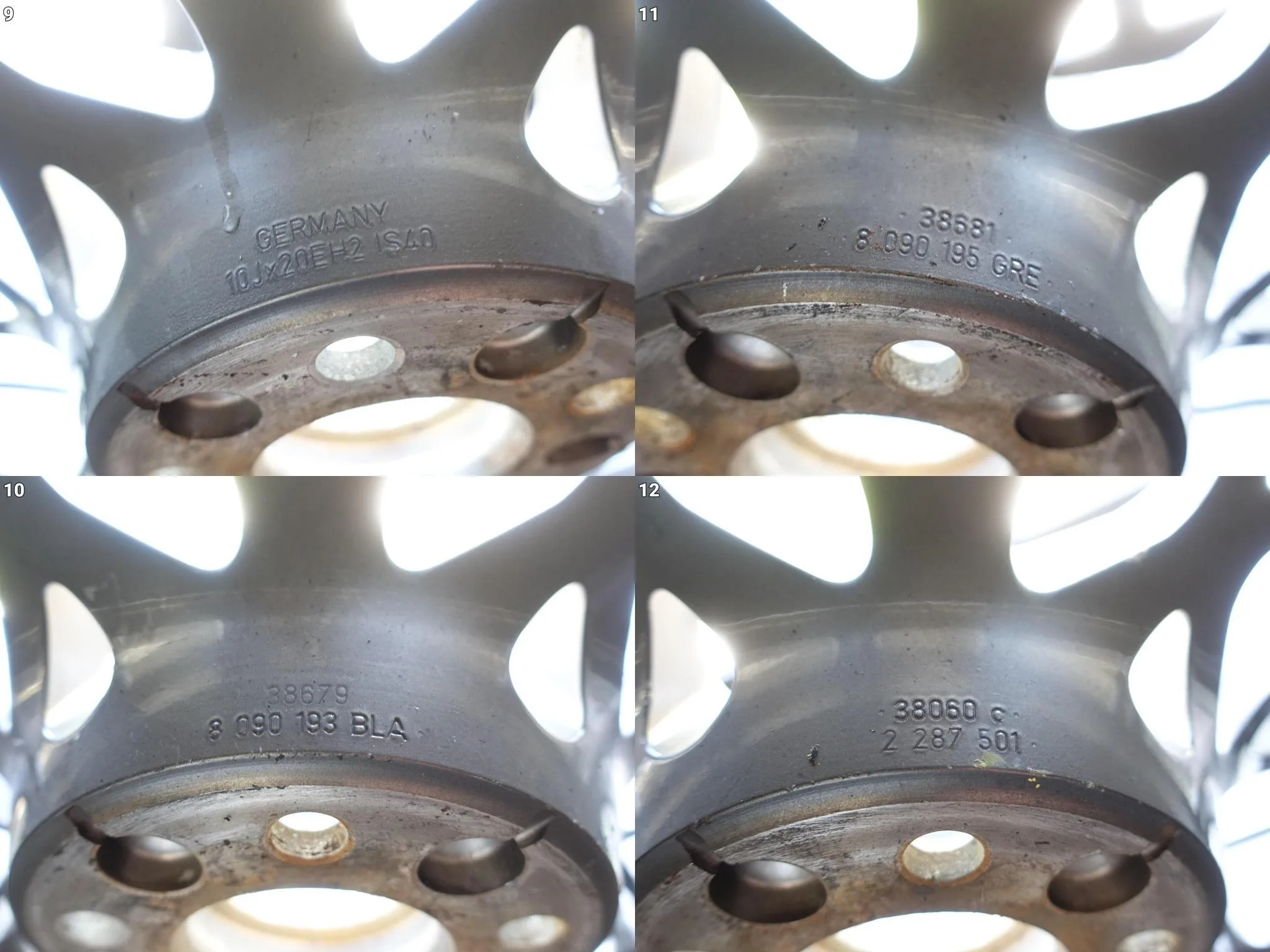 BMW M4 M3 F80 F82 F83 LCI 10Jx20 IS40 5×120 FELGA BMW M4 M3 F80 F82 F83 LCI 10Jx20 IS40 5x120 FELGA - obrazek 10