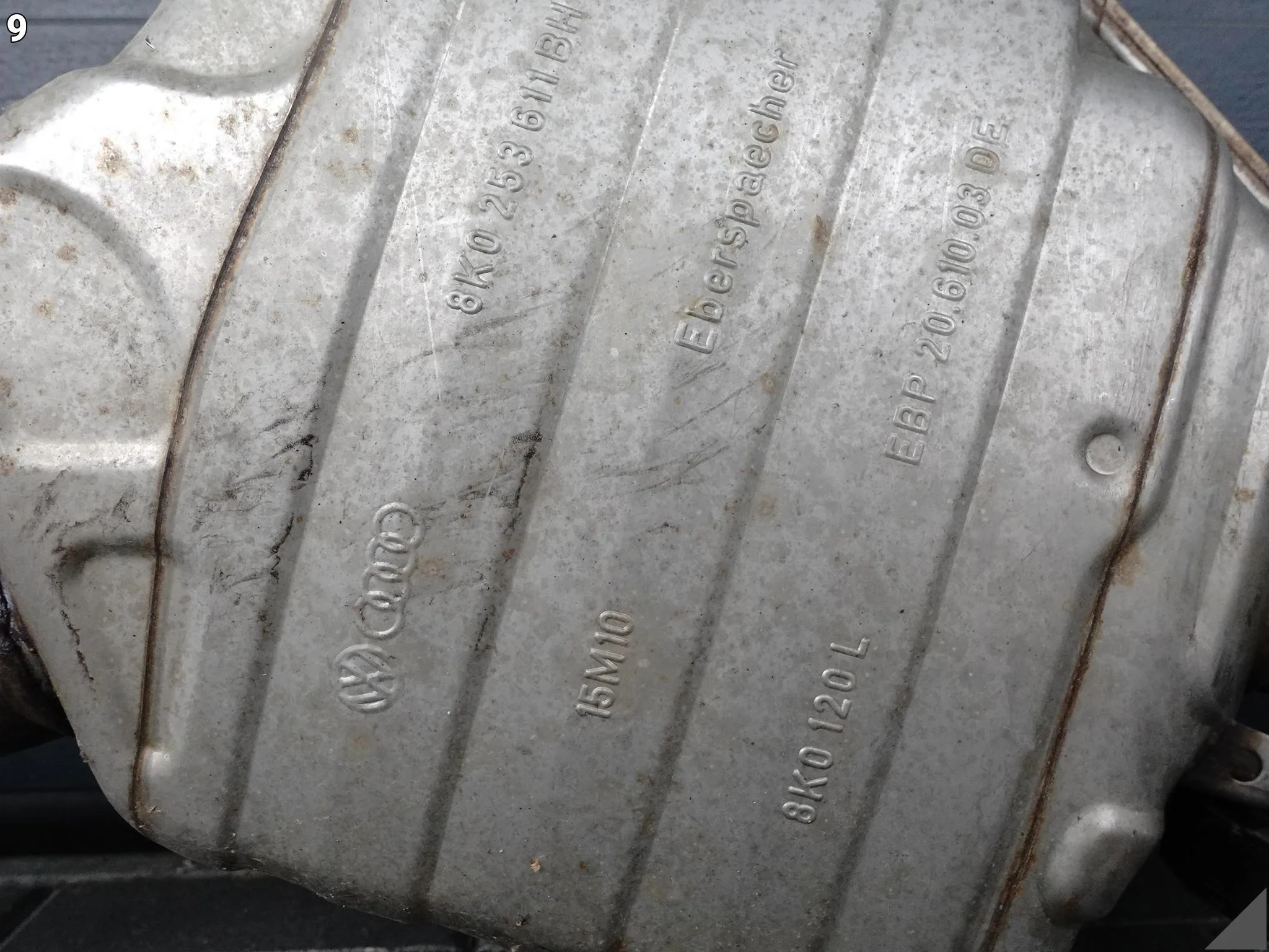 AUDI A5 8T8 B8 SPORTBACK LIFT 11-16 UKŁAD WYDECHOWY TŁUMIK KOŃCOWY 2.0 TDI AUDI A5 8T8 B8 SPORTBACK LIFT 11-16 UKŁAD WYDECHOWY TŁUMIK KOŃCOWY 2.0 TDI - obrazek 10