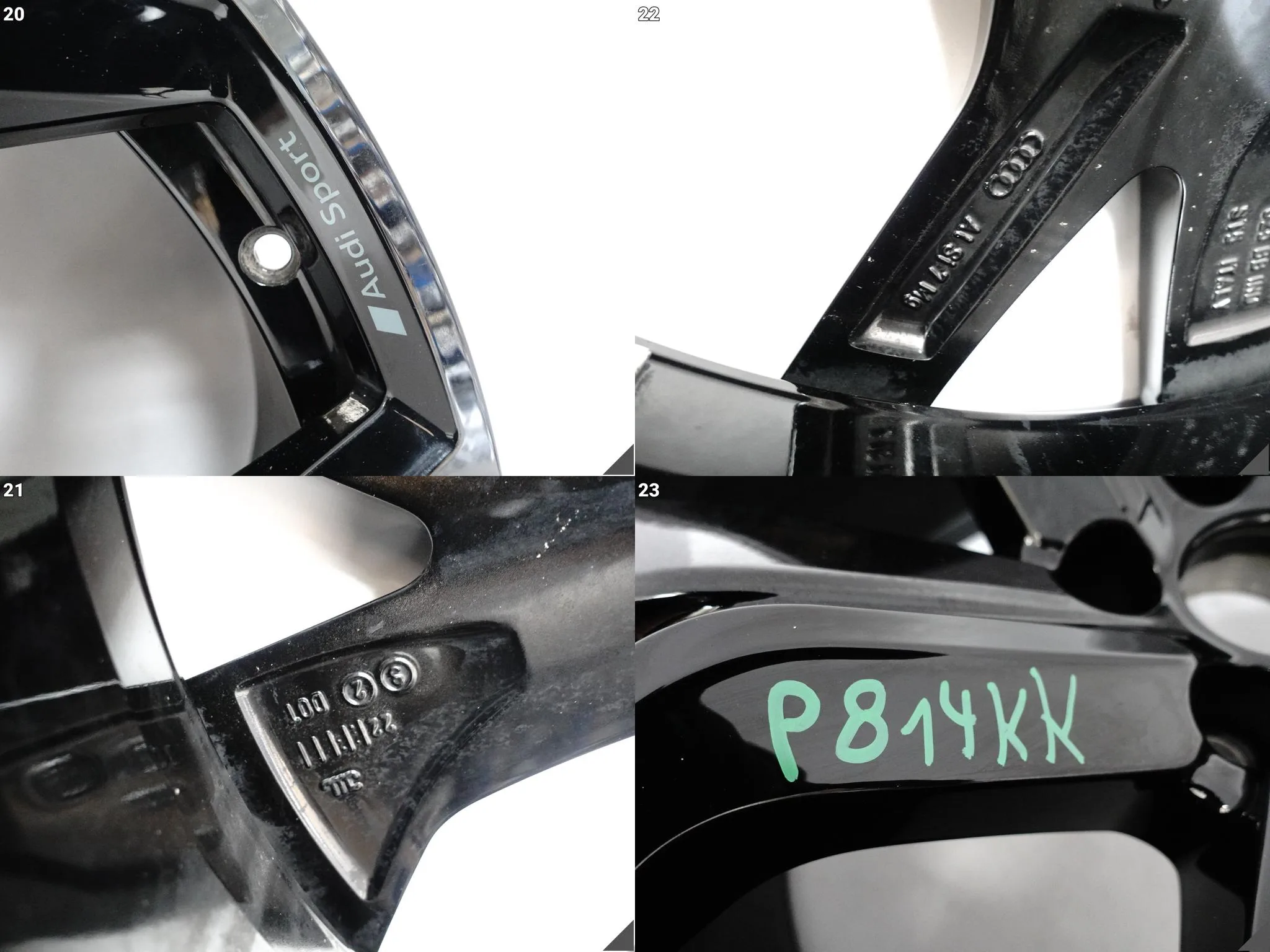 AUDI RSQ8 RS Q8 4M8 FELGA ALUFELGA 10,5Jx23 ET18 5×112 4M8601025AP AUDI RSQ8 RS Q8 4M8 FELGA ALUFELGA 10,5Jx23 ET18 5x112 4M8601025AP - obrazek 15