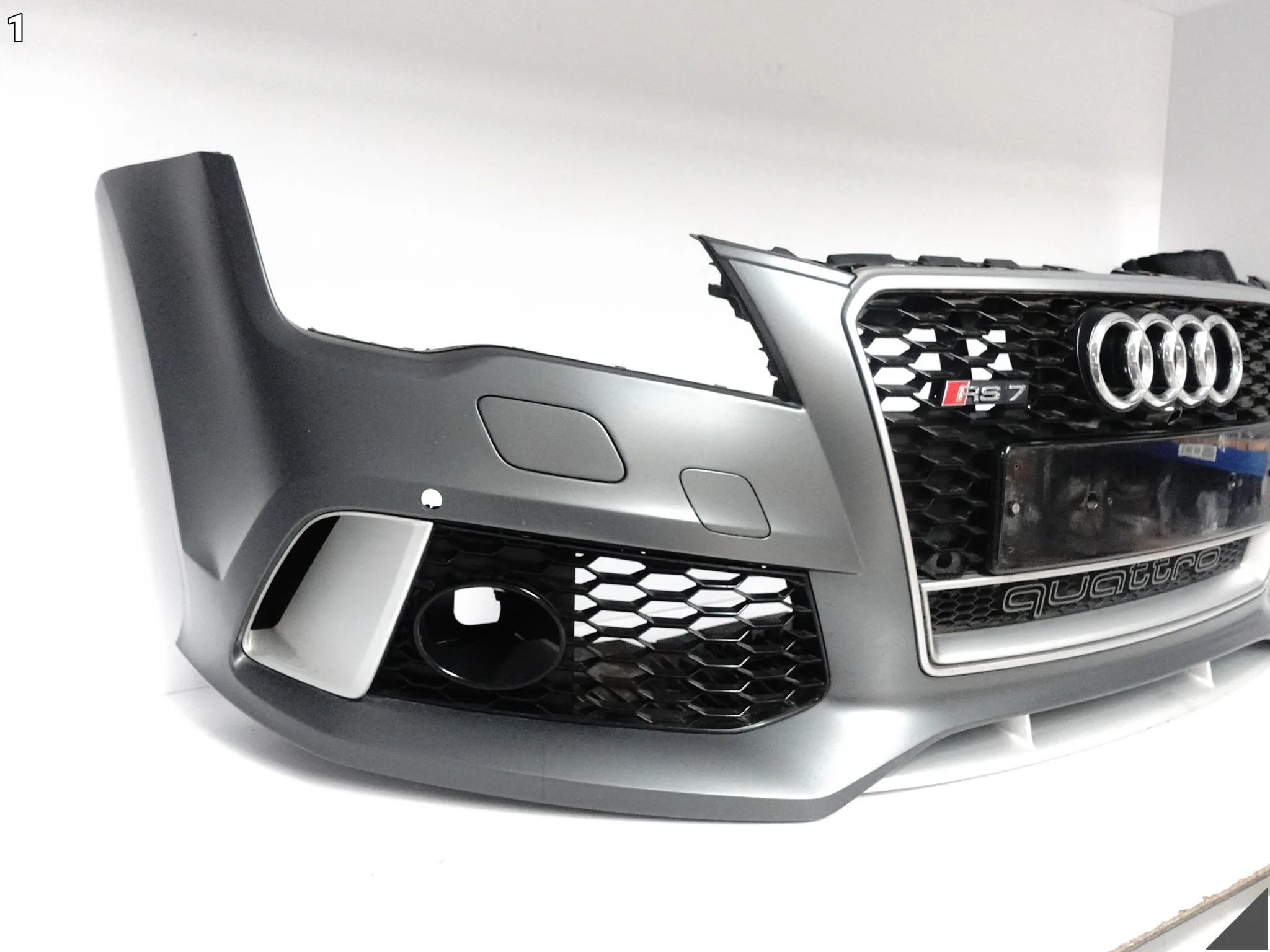 AUDI RS7 4G8 C7 SPORTBACK 13-15 ZDERZAK ATRAPA GRILL SPOILER KOMPLETNY I6 AUDI RS7 4G8 C7 SPORTBACK 13-15 ZDERZAK ATRAPA GRILL SPOILER KOMPLETNY I6 - obrazek 2