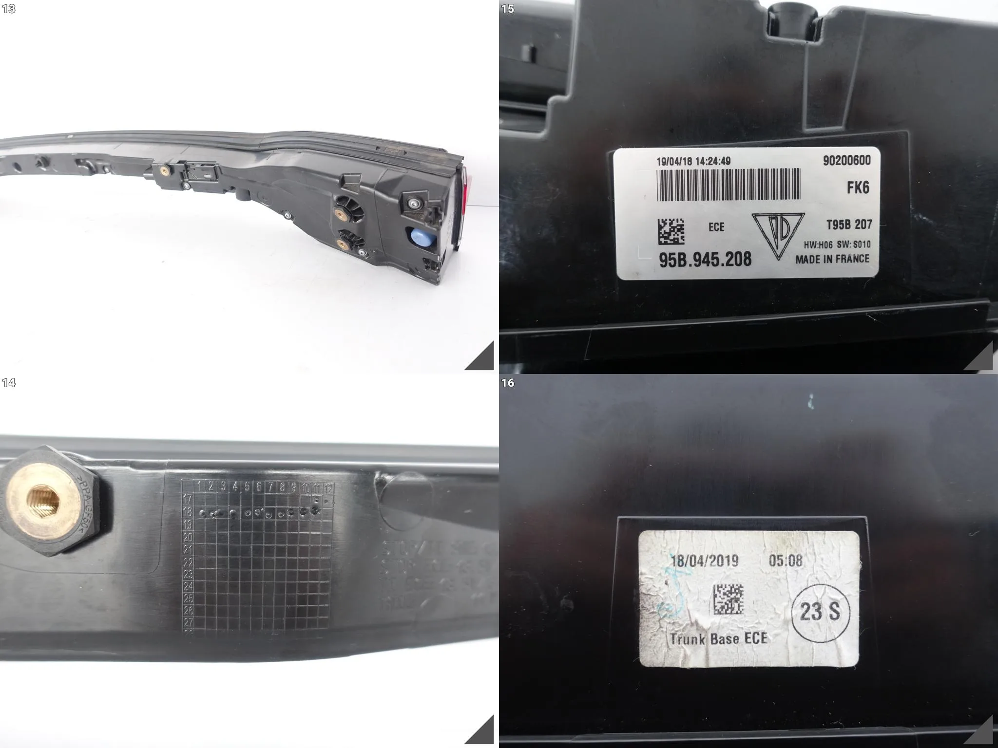 PORSCHE MACAN 95B LIFT 19- LED LAMPA BLENDA W BAGAŻNIK TYŁ EUROPA USZKODZONA PORSCHE MACAN 95B LIFT 19- LED LAMPA BLENDA W BAGAŻNIK TYŁ EUROPA USZKODZONA - obrazek 14