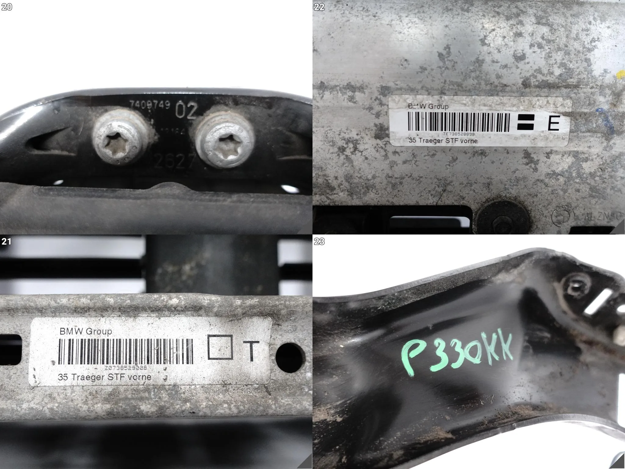 BMW 5 G30 G31 17-20 WZMOCNIENIE PAS WSPORNIK BELKA ABSORBER ŻALUZJA PRZÓD BMW 5 G30 G31 17-20 WZMOCNIENIE PAS WSPORNIK BELKA ABSORBER ŻALUZJA PRZÓD - obrazek 15