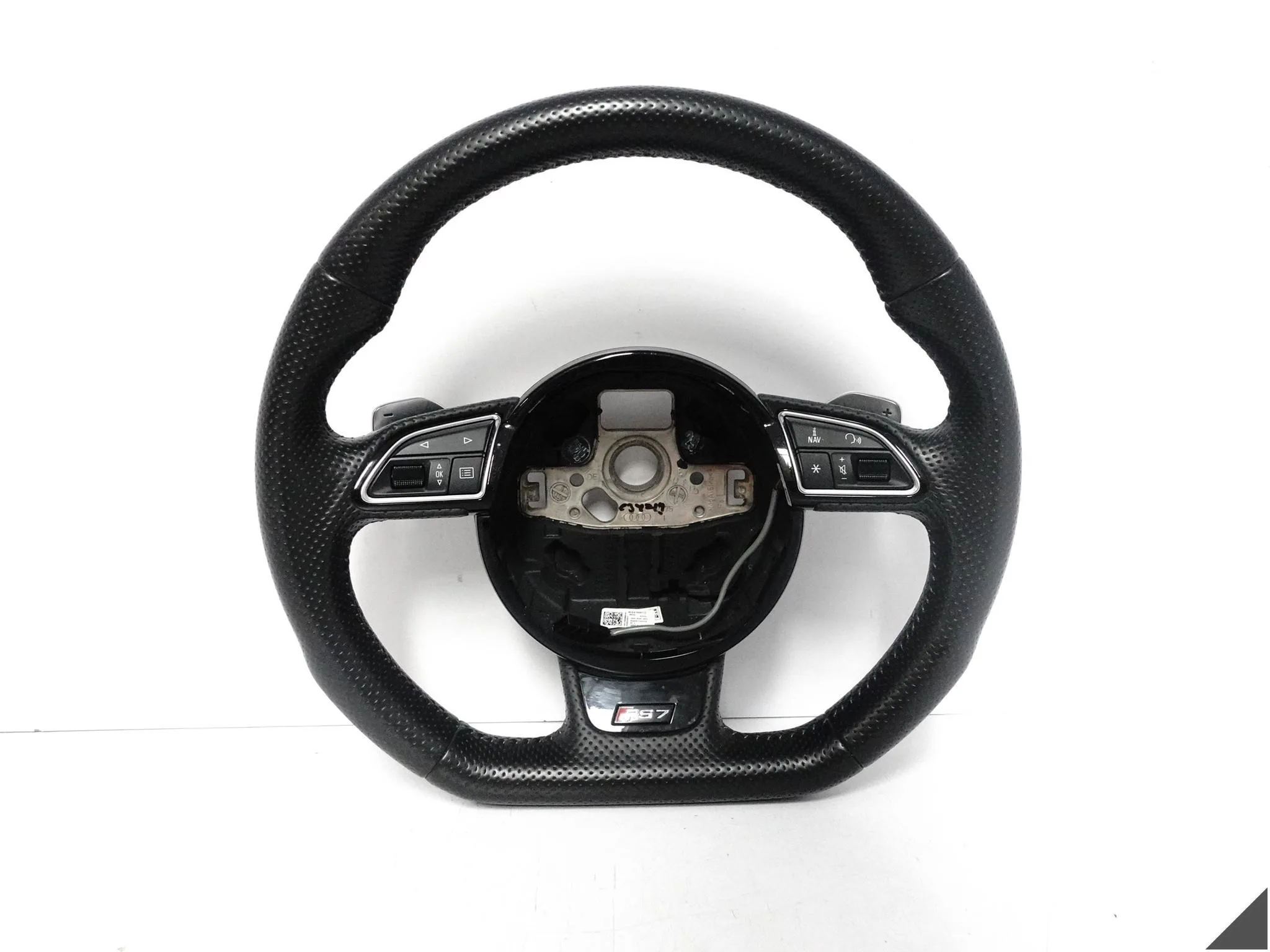 AUDI RS7 4G8 C7 13-15 KIEROWNICA WIELOFUNKCYJA SPORTOWA SKÓRA SZARA NIĆ NOQ AUDI RS7 4G8 C7 13-15 KIEROWNICA WIELOFUNKCYJA SPORTOWA SKÓRA SZARA NIĆ NOQ