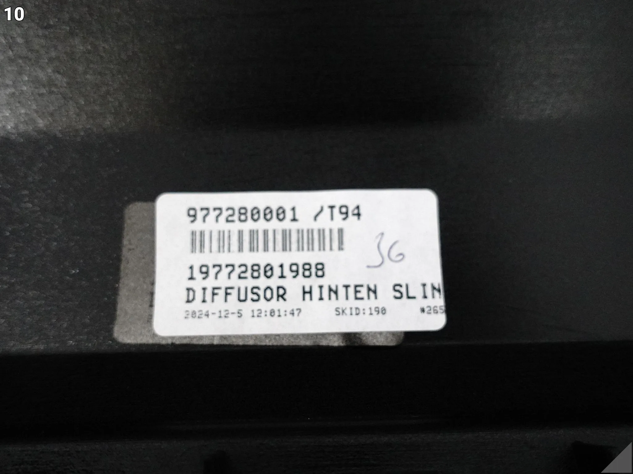 AUDI Q7 II 2 4M0 S-LINE LIFT 19- DYFUZOR SPOILER DOKŁADKA W ZDERZAK TYŁ AUDI Q7 II 2 4M0 S-LINE LIFT 19- DYFUZOR SPOILER DOKŁADKA W ZDERZAK TYŁ - obrazek 11