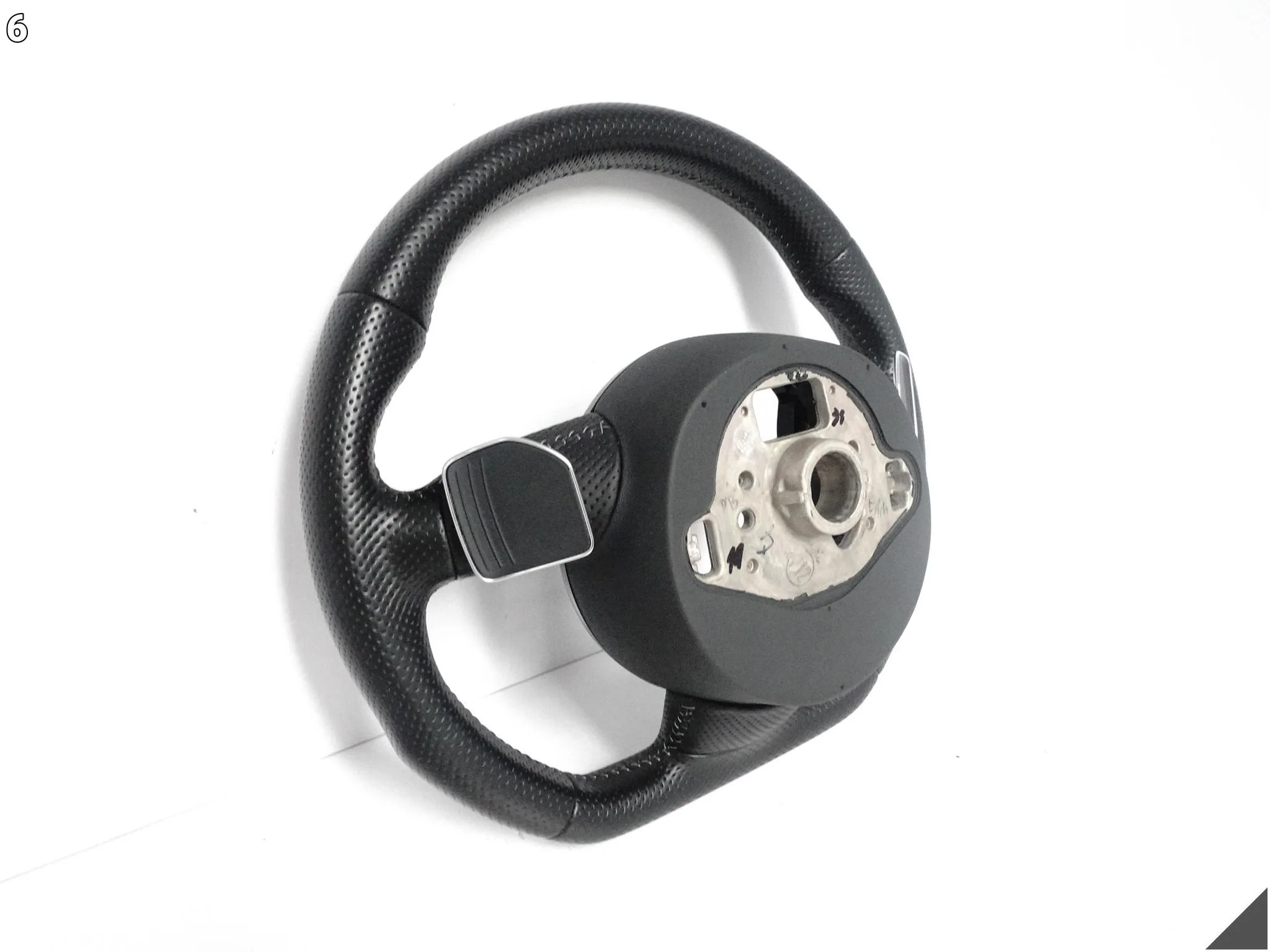 AUDI RS7 4G8 C7 13-15 KIEROWNICA WIELOFUNKCYJA SPORTOWA SKÓRA SZARA NIĆ NOQ AUDI RS7 4G8 C7 13-15 KIEROWNICA WIELOFUNKCYJA SPORTOWA SKÓRA SZARA NIĆ NOQ - obrazek 7