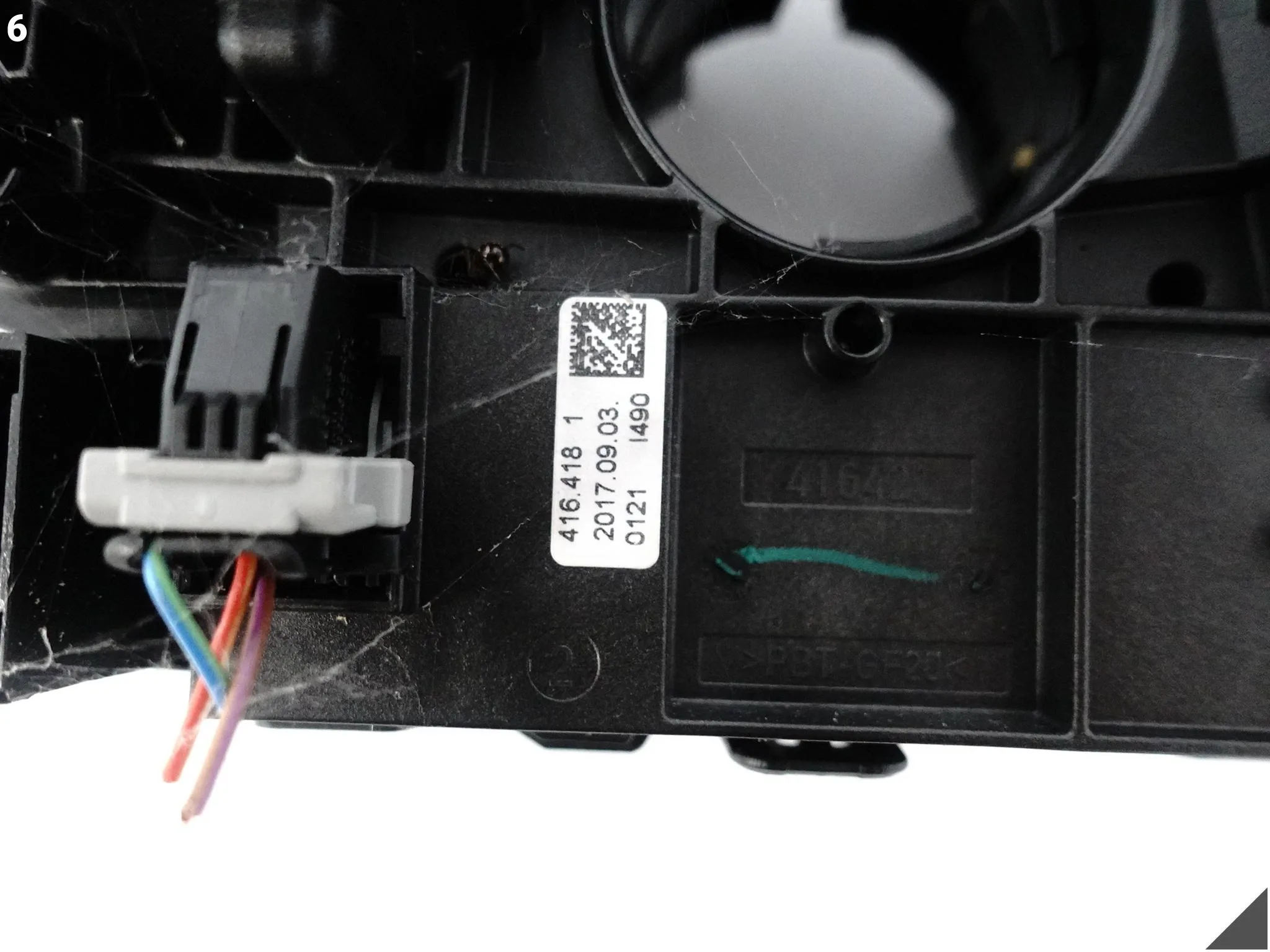 BMW 5 G30 G31 X1 G01 PRZEŁĄCZNIK ZESPOLONY MANETKI PAJĄK TAŚMA PRZÓD BMW 5 G30 G31 X1 G01 PRZEŁĄCZNIK ZESPOLONY MANETKI PAJĄK TAŚMA PRZÓD - obrazek 7