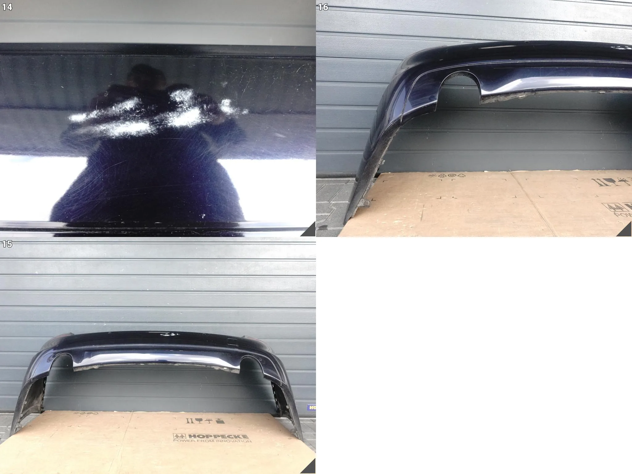 BMW 5 G31 TOURING KOMBI 17-20 ZDERZAK BUMPER TYŁ A89 IMPERIALBLAU 4xPDC BMW 5 G31 TOURING KOMBI 17-20 ZDERZAK BUMPER TYŁ A89 IMPERIALBLAU 4xPDC - obrazek 15