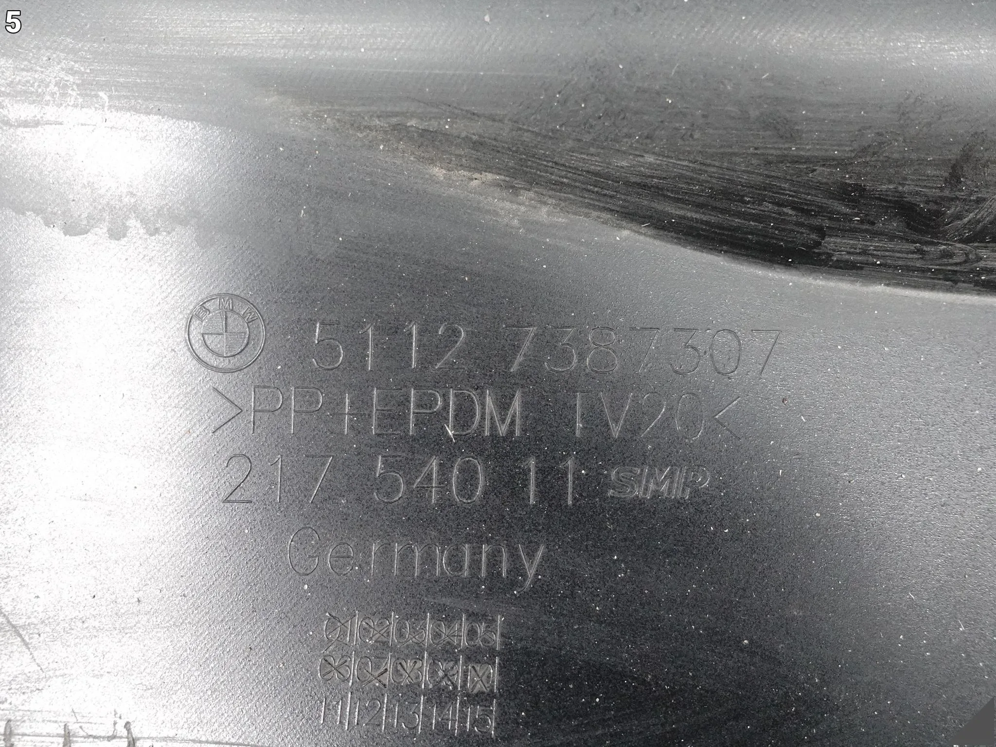 BMW 5 G31 TOURING KOMBI 17-20 ZDERZAK BUMPER TYŁ A89 IMPERIALBLAU 4xPDC BMW 5 G31 TOURING KOMBI 17-20 ZDERZAK BUMPER TYŁ A89 IMPERIALBLAU 4xPDC - obrazek 6