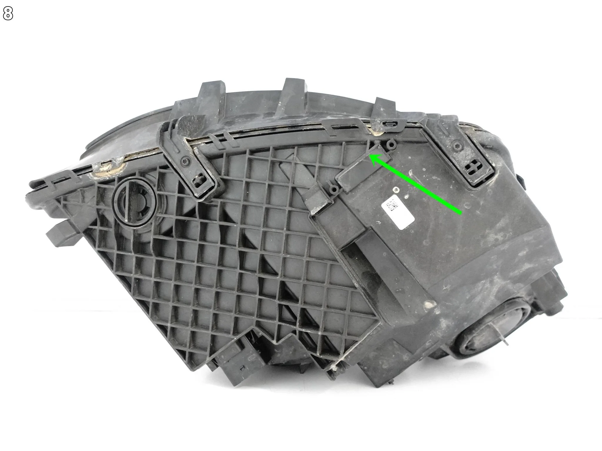 MERCEDES GLC X253 C253 15-19 LAMPA LEWA ZWYKŁA HALOGEN H7+ LED PRZÓD EUROPA MERCEDES GLC X253 C253 15-19 LAMPA LEWA ZWYKŁA HALOGEN H7+ LED PRZÓD EUROPA - obrazek 9
