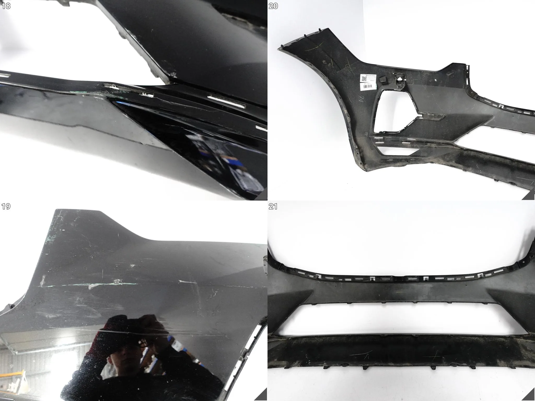 VOLVO XC60 II (2 GENERACJA) LIFT 21- ZWYKŁY ZDERZAK BUMPER PRZÓD (SPRYSKI) VOLVO XC60 II (2 GENERACJA) LIFT 21- ZWYKŁY ZDERZAK BUMPER PRZÓD (SPRYSKI) - obrazek 13