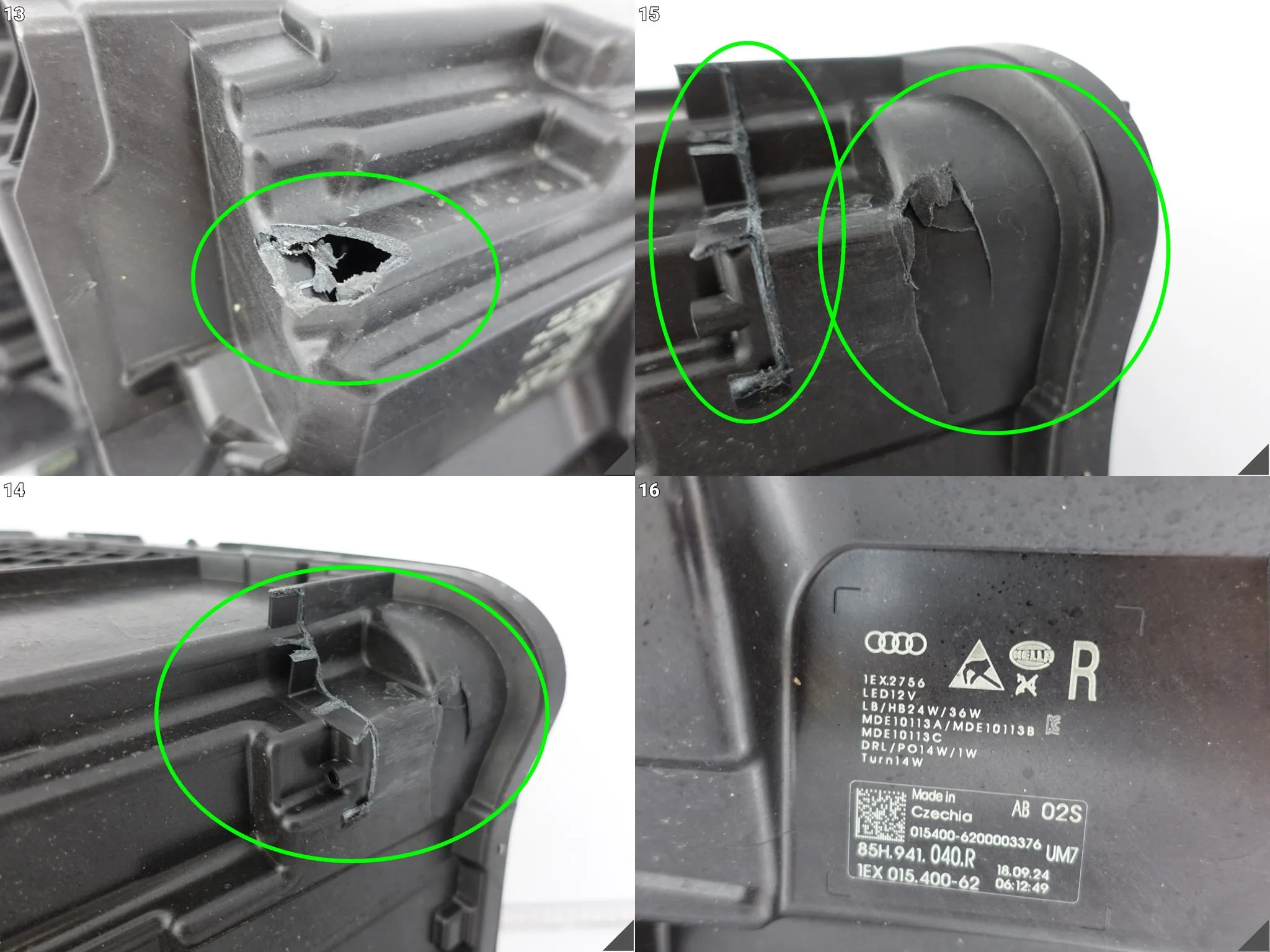 AUDI Q6 E-TRON 85H 23- LAMPA MATRIX FULL LED PRAWA PRZÓD EUROPA 85H941040R AUDI Q6 E-TRON 85H 23- LAMPA MATRIX FULL LED PRAWA PRZÓD EUROPA 85H941040R - obrazek 14