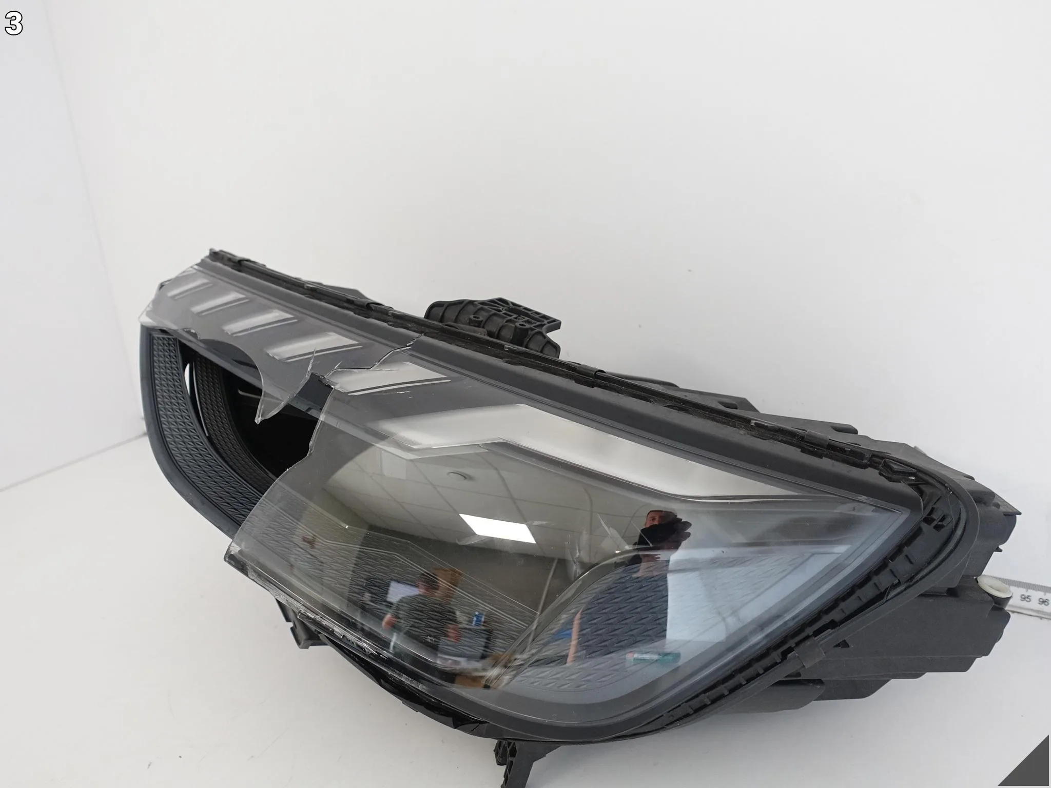 AUDI RS4 B9 8W0 LIFT 19-24 LAMPA MATRIX FULL LED LEWA PRZÓD CZARNA + MODUŁ AUDI RS4 B9 8W0 LIFT 19-24 LAMPA MATRIX FULL LED LEWA PRZÓD CZARNA + MODUŁ - obrazek 4