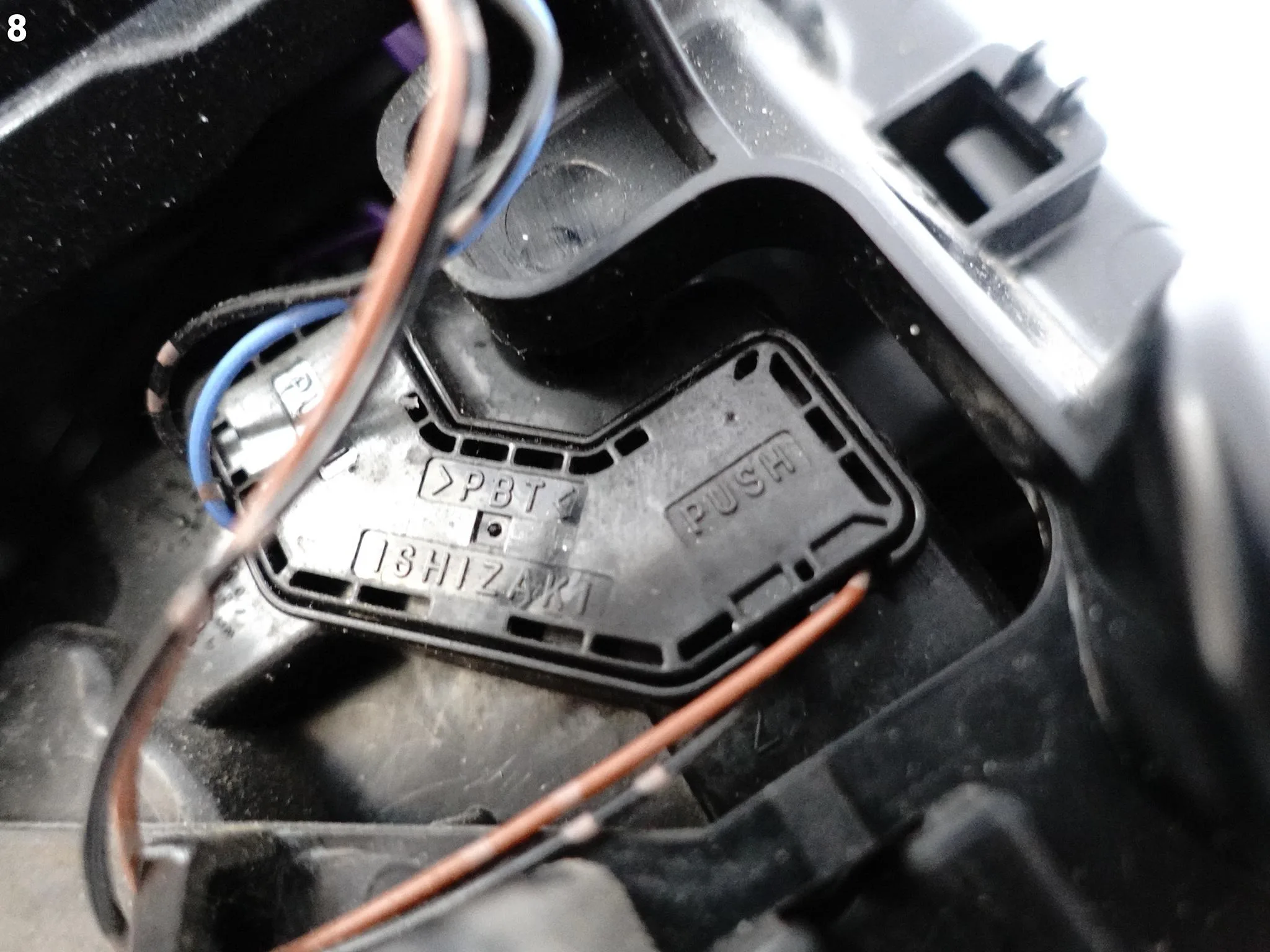 SUZUKI SWIFT MK8 VI 17-24 LUSTERKO LEWE STELAŻ RAMIĘ WKŁAD 5PIN SUZUKI SWIFT MK8 VI 17-24 LUSTERKO LEWE STELAŻ RAMIĘ WKŁAD 5PIN - obrazek 9