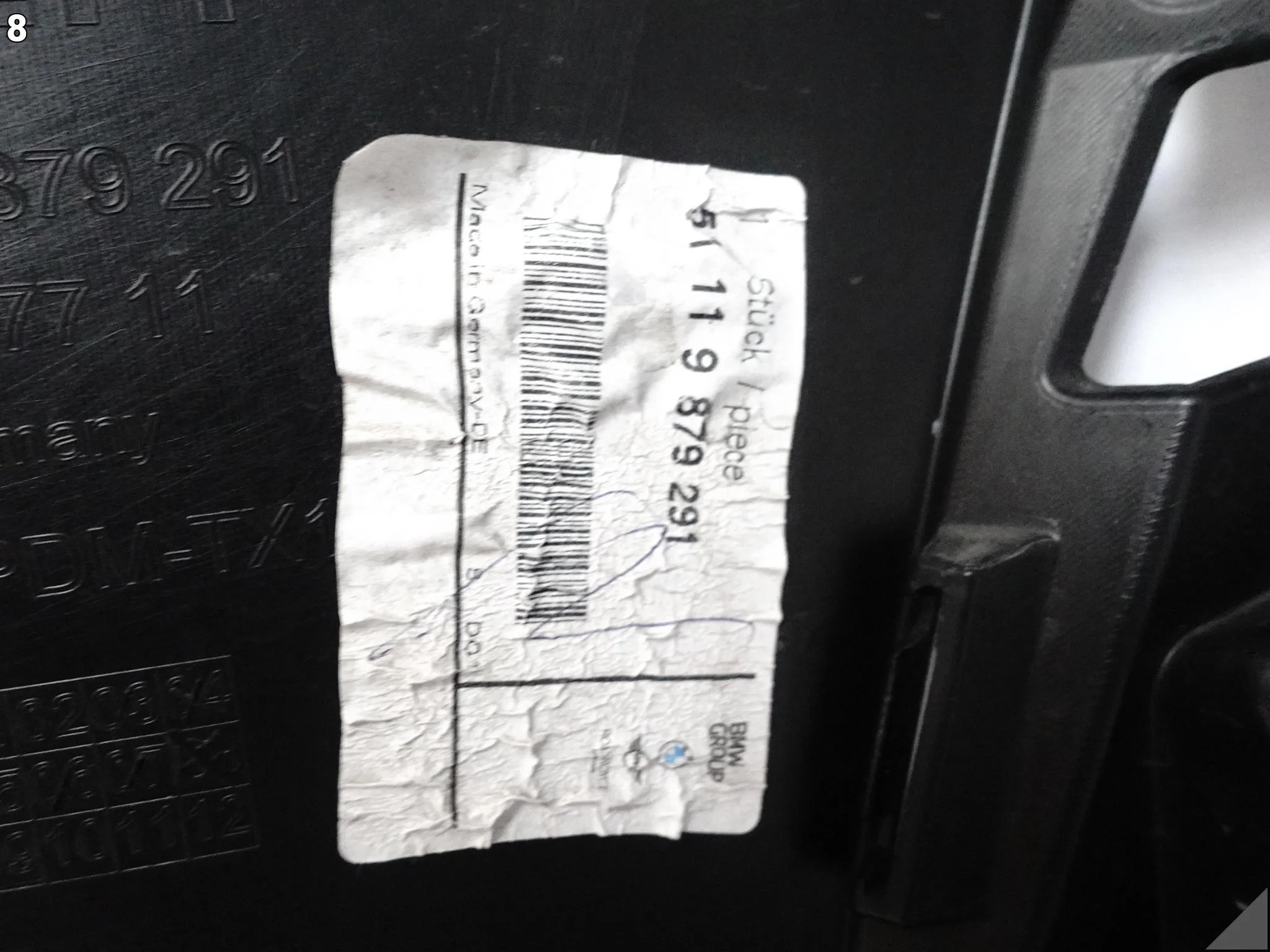 BMW 5 V G60 G61 23- ŚLIZG MOCOWANIE WSPORNIKA ZDERZAKA PRZÓD LEWY 9879291 BMW 5 V G60 G61 23- ŚLIZG MOCOWANIE WSPORNIKA ZDERZAKA PRZÓD LEWY 9879291 - obrazek 9
