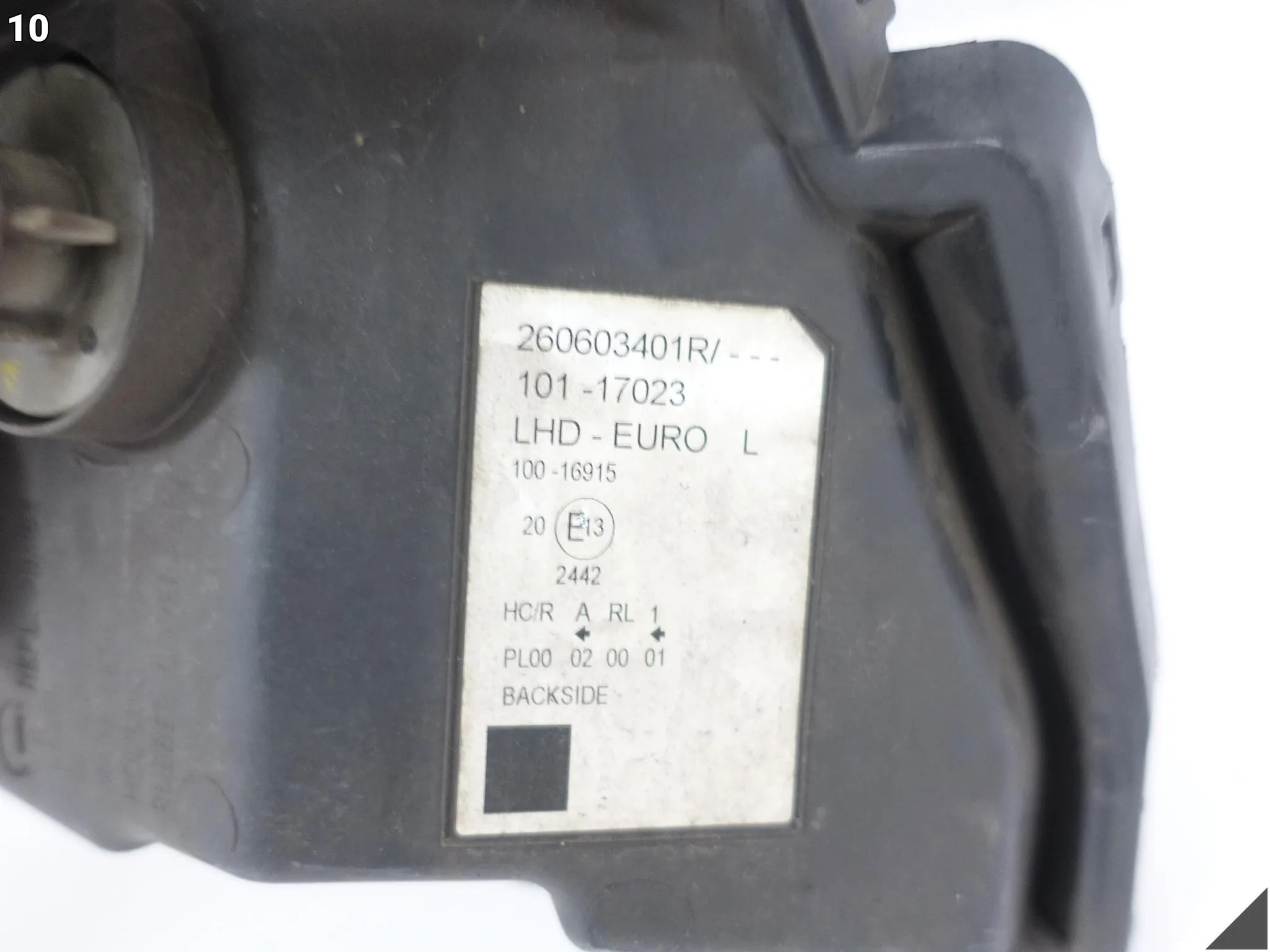 RENAULT KANGOO II 2 GENERACJA 07-13 LAMPA ZWYKŁA HALOGEN LEWA PRZÓD EUROPA RENAULT KANGOO II 2 GENERACJA 07-13 LAMPA ZWYKŁA HALOGEN LEWA PRZÓD EUROPA - obrazek 11