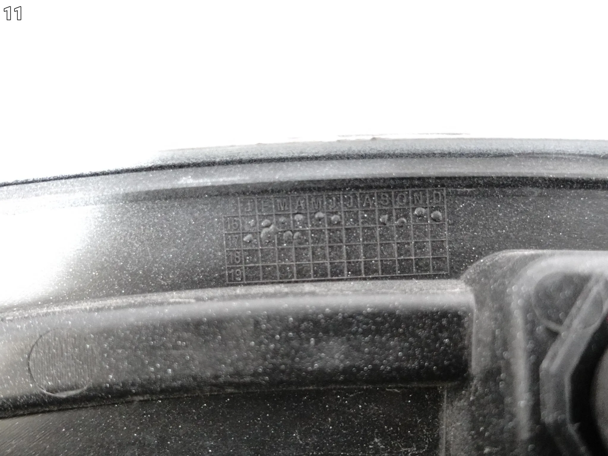 FORD KUGA II MK2 ST-LINE 13-19 LIFT LISTWA NAKŁADKA BŁOTNIK PRAWA PRZÓD PDC FORD KUGA II MK2 ST-LINE 13-19 LIFT LISTWA NAKŁADKA BŁOTNIK PRAWA PRZÓD PDC - obrazek 12