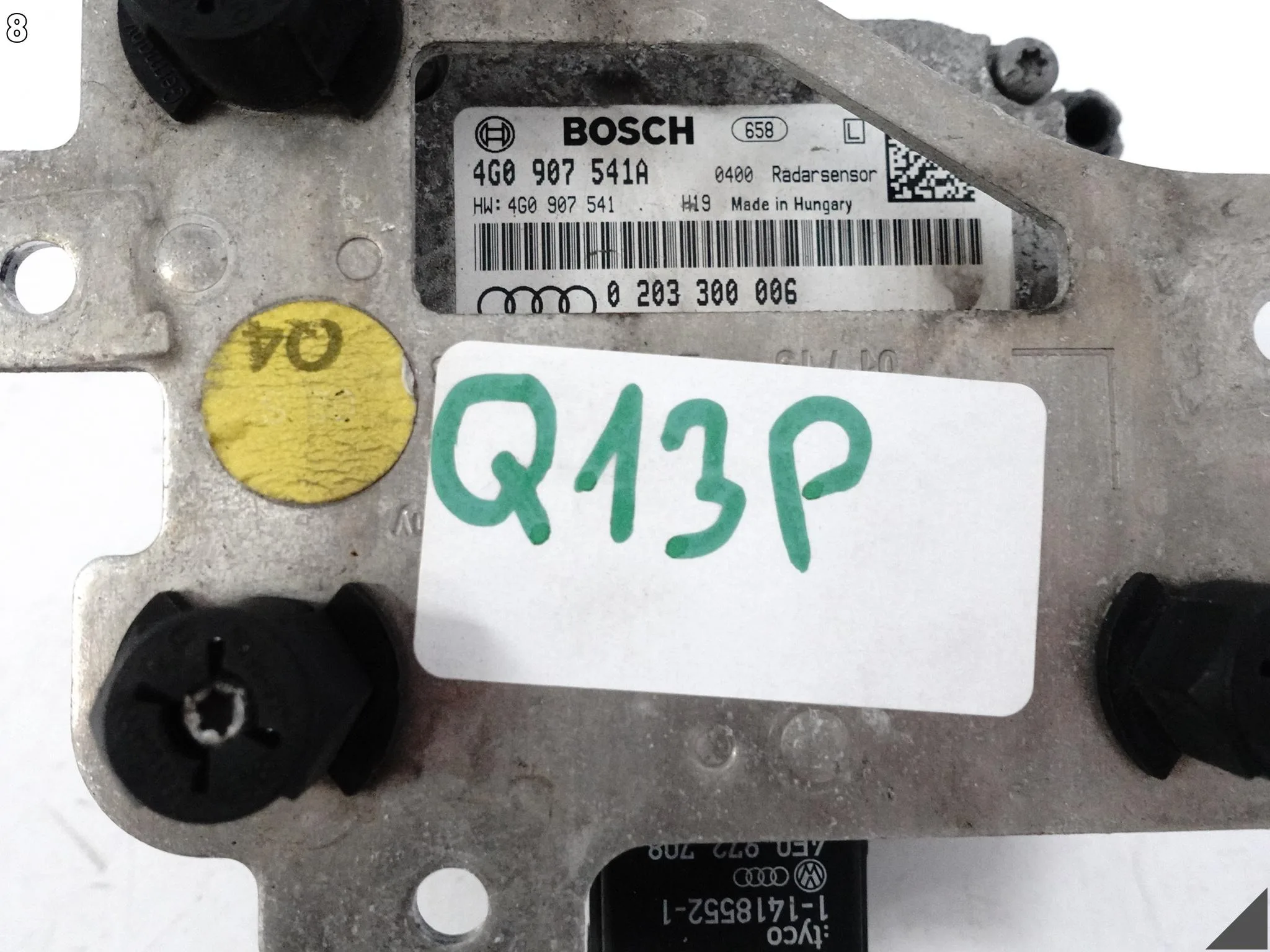 AUDI RS7 S7 A7 4G8 RS6 S6 4G0 C7 RADAR DISTRONIC ACC LEWY PRZÓD + UCHWYT AUDI RS7 S7 A7 4G8 RS6 S6 4G0 C7 RADAR DISTRONIC ACC LEWY PRZÓD + UCHWYT - obrazek 9