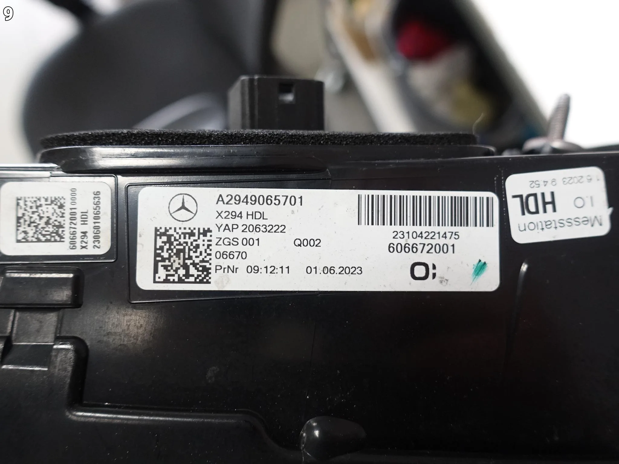 MERCEDES EQE X294 SUV 23- LAMPA BLENDA LED W KLAPĘ TYŁ EUROPA MERCEDES EQE X294 SUV 23- LAMPA BLENDA LED W KLAPĘ TYŁ EUROPA - obrazek 10