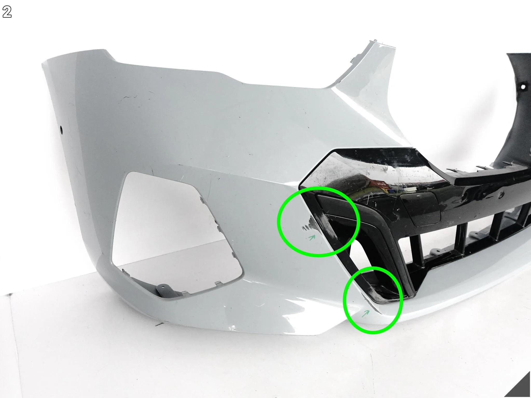 BMW 5 G60 G61 M-PAKIET MSP 23- ZDERZAK BUMPER + KRATKA + LISTWA PRZÓD (PDC) BMW 5 G60 G61 M-PAKIET MSP 23- ZDERZAK BUMPER + KRATKA + LISTWA PRZÓD (PDC) - obrazek 3