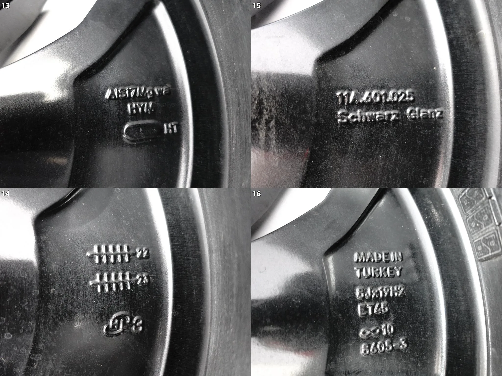 VW ID.5 ID.4 ID4 ID5 11A 8Jx19 ET45 5×112 FELGA 11A601025 VW ID.5 ID.4 ID4 ID5 11A 8Jx19 ET45 5x112 FELGA 11A601025 - obrazek 14