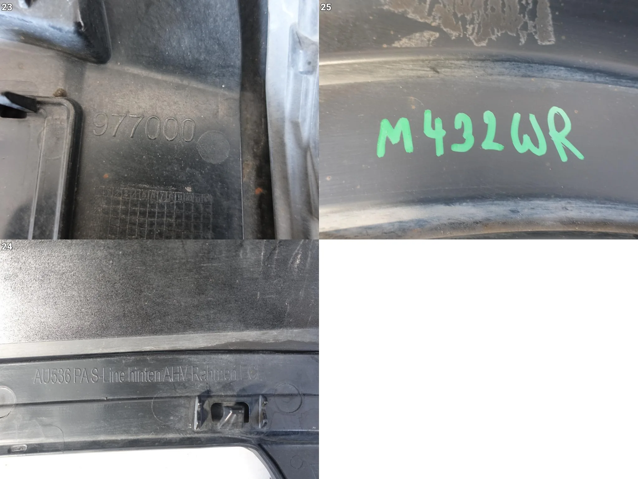 AUDI Q7 II 2 4M0 S-LINE LIFT 19-24 DYFUZOR SPOILER DOKŁADKA W ZDERZAK TYŁ AUDI Q7 II 2 4M0 S-LINE LIFT 19-24 DYFUZOR SPOILER DOKŁADKA W ZDERZAK TYŁ - obrazek 15