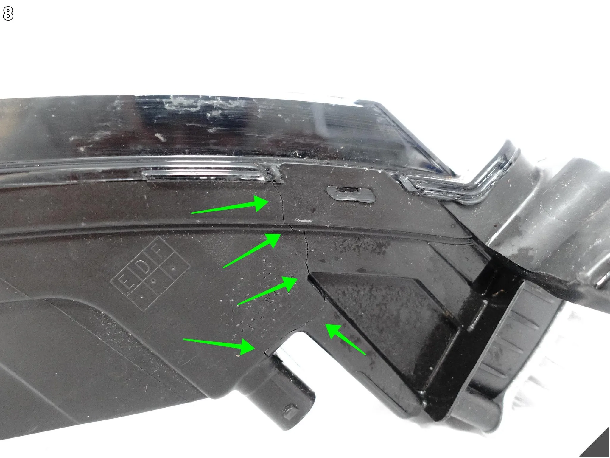 PORSCHE 911 992 718 CAYMAN 982C BOXSTER 982 HALOGEN LED DRL LEWY PRZÓD EU PORSCHE 911 992 718 CAYMAN 982C BOXSTER 982 HALOGEN LED DRL LEWY PRZÓD EU - obrazek 9
