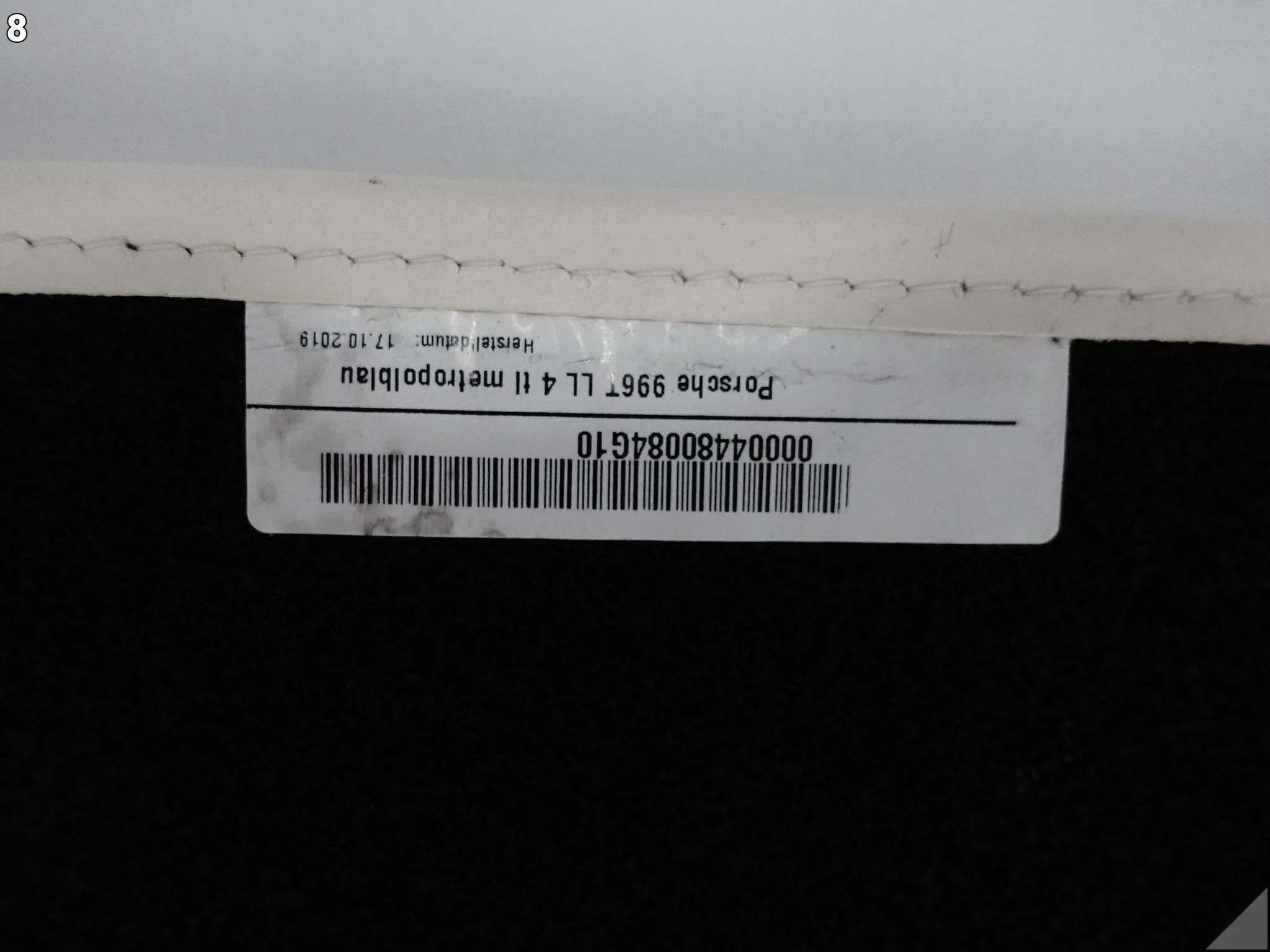 PORSCHE 911 996 97-06 KOMPLET DYWANIKÓW WYKŁADZINA METROPOLBLAU EU PORSCHE 911 996 97-06 KOMPLET DYWANIKÓW WYKŁADZINA METROPOLBLAU EU - obrazek 9