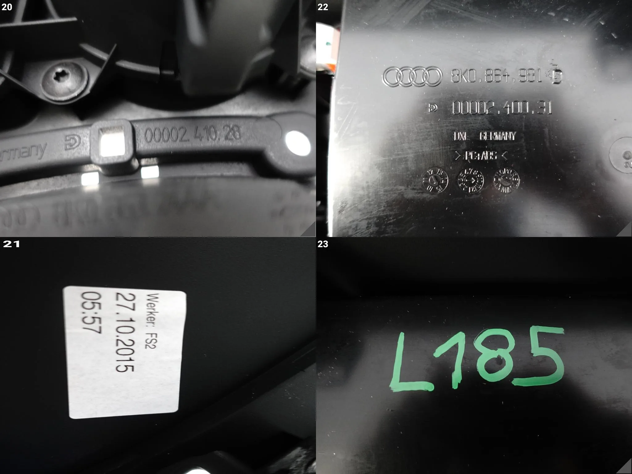 AUDI A5 S5 8T0 A4 S4 8K0 B8 LIFT 07-16 TUNEL ŚRODKOWY PODŁOKIETNIK SCHOWEK AUDI A5 S5 8T0 A4 S4 8K0 B8 LIFT 07-16 TUNEL ŚRODKOWY PODŁOKIETNIK SCHOWEK - obrazek 15