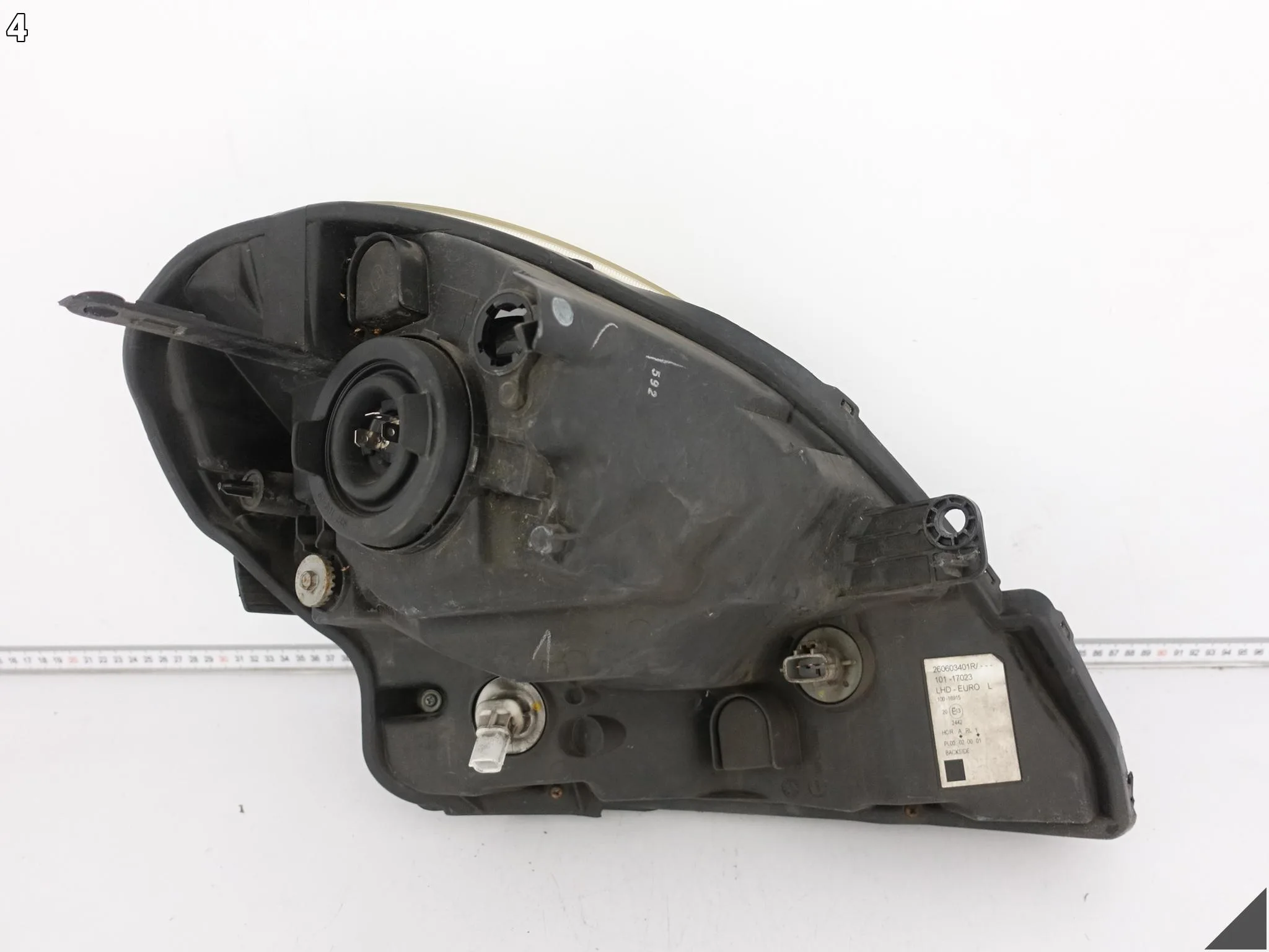 RENAULT KANGOO II 2 GENERACJA 07-13 LAMPA ZWYKŁA HALOGEN LEWA PRZÓD EUROPA RENAULT KANGOO II 2 GENERACJA 07-13 LAMPA ZWYKŁA HALOGEN LEWA PRZÓD EUROPA - obrazek 5