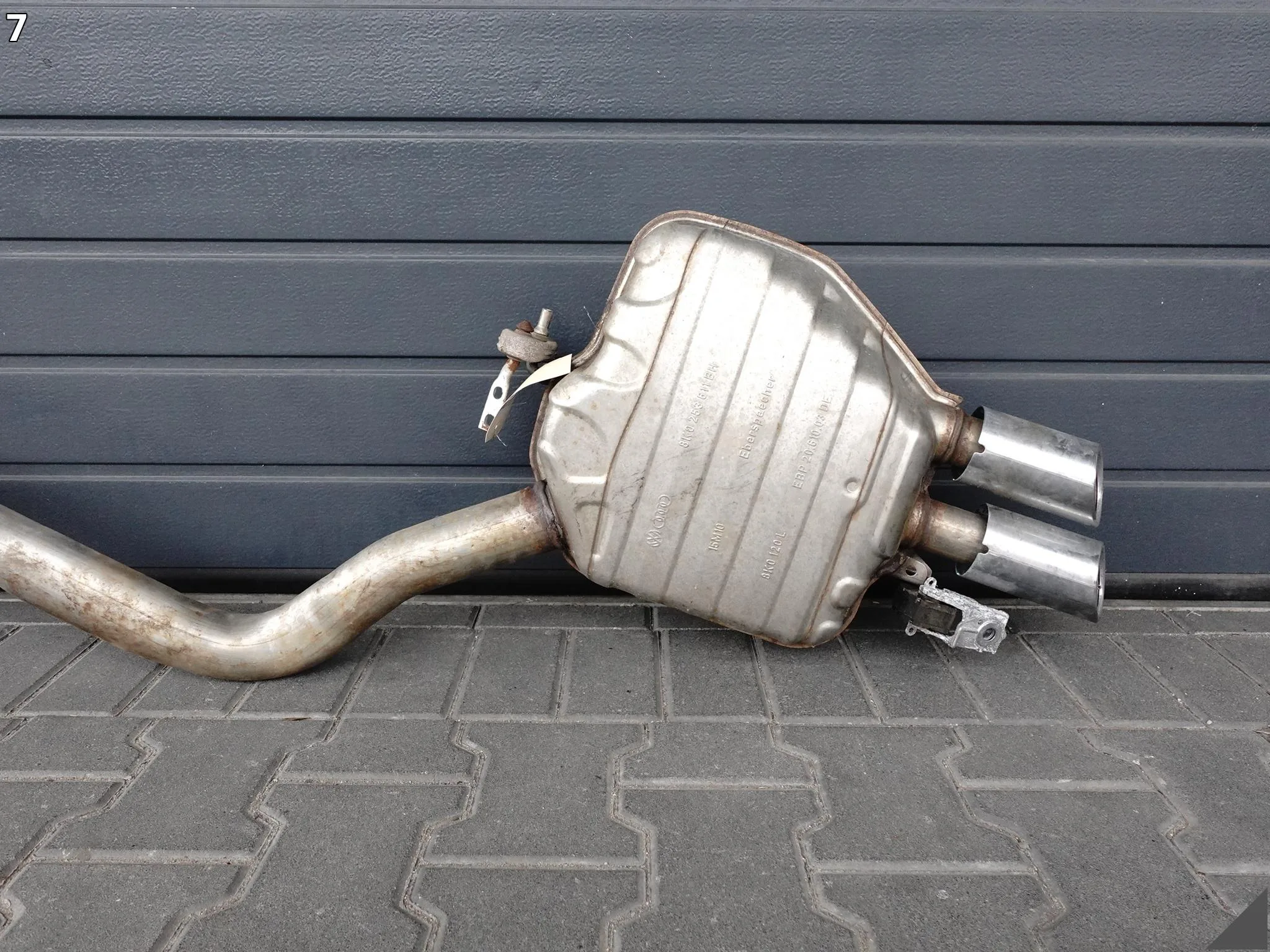 AUDI A5 8T8 B8 SPORTBACK LIFT 11-16 UKŁAD WYDECHOWY TŁUMIK KOŃCOWY 2.0 TDI AUDI A5 8T8 B8 SPORTBACK LIFT 11-16 UKŁAD WYDECHOWY TŁUMIK KOŃCOWY 2.0 TDI - obrazek 8