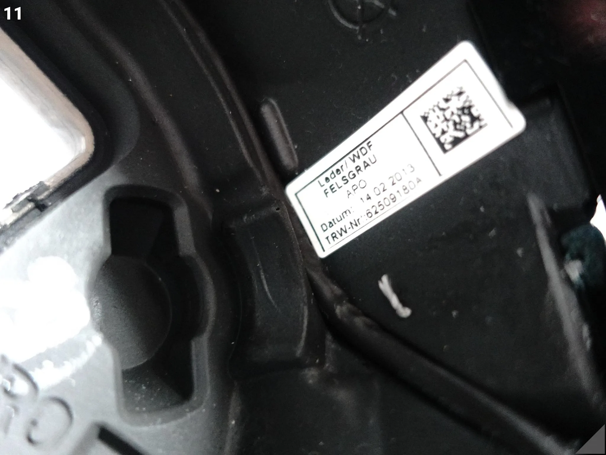 AUDI RS7 4G8 C7 13-15 KIEROWNICA WIELOFUNKCYJA SPORTOWA SKÓRA SZARA NIĆ NOQ AUDI RS7 4G8 C7 13-15 KIEROWNICA WIELOFUNKCYJA SPORTOWA SKÓRA SZARA NIĆ NOQ - obrazek 12