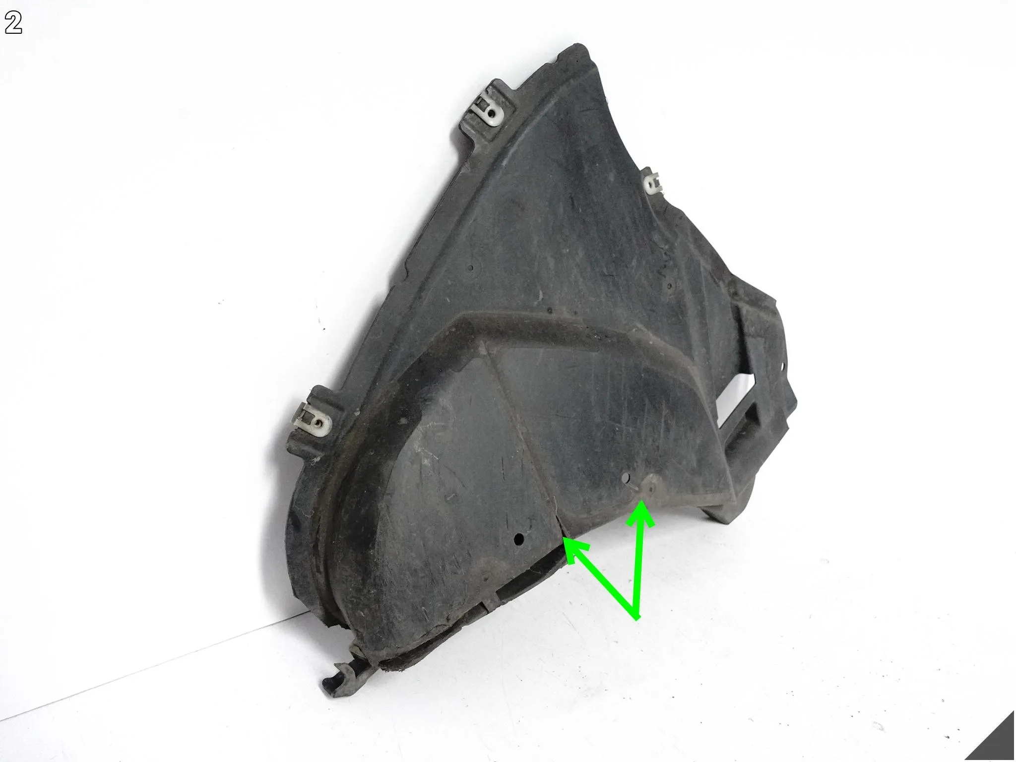 BMW 5 G30 G31 G38 17-23 LISTWA OSŁONA TRÓJKĄTNA TRÓJKĄT NADKOLA PRZÓD PRAWY BMW 5 G30 G31 G38 17-23 LISTWA OSŁONA TRÓJKĄTNA TRÓJKĄT NADKOLA PRZÓD PRAWY - obrazek 3
